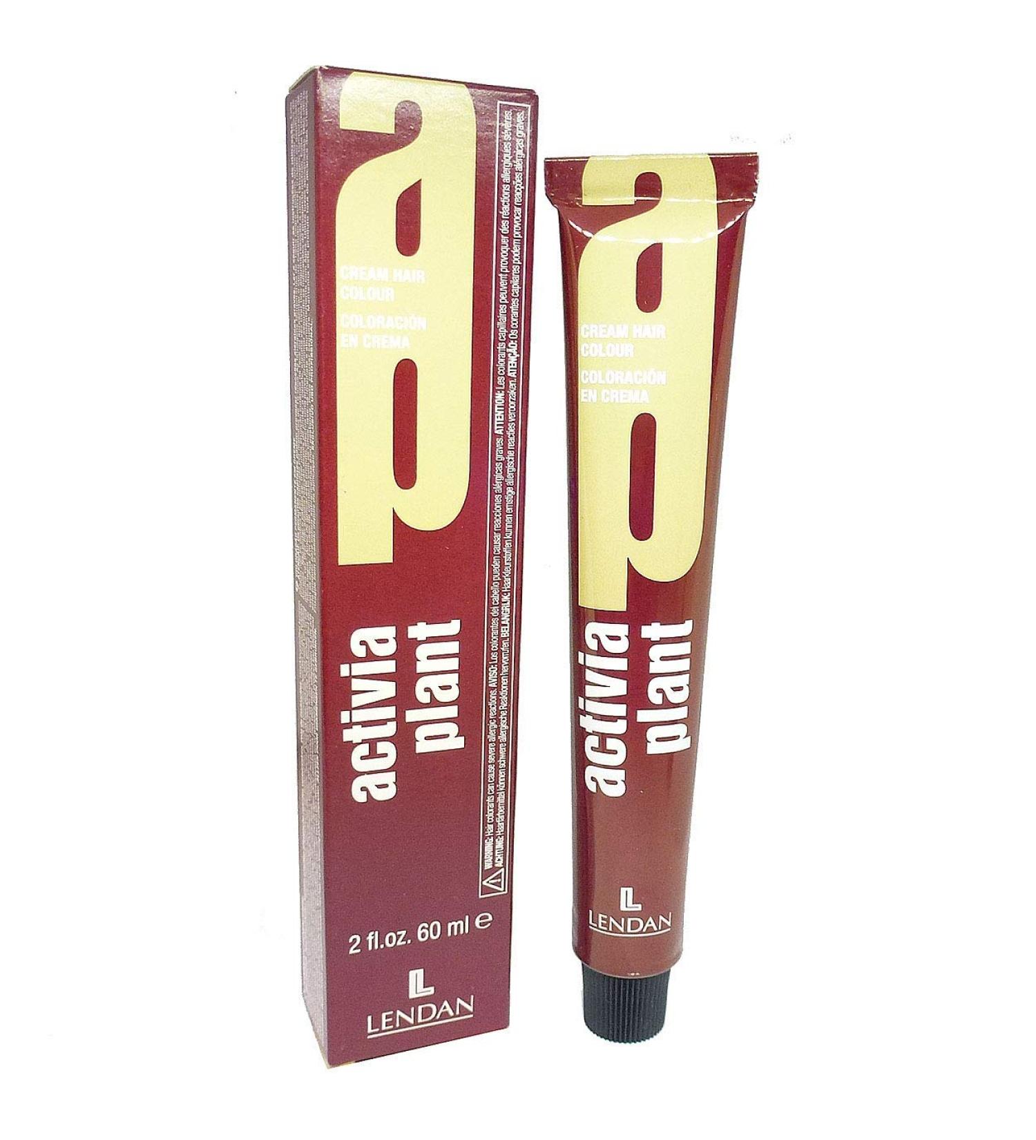 Lendan Activia Plant Coloration 60ml Hair color cream permanent - 05/95R Light Reddish Auburn Brown