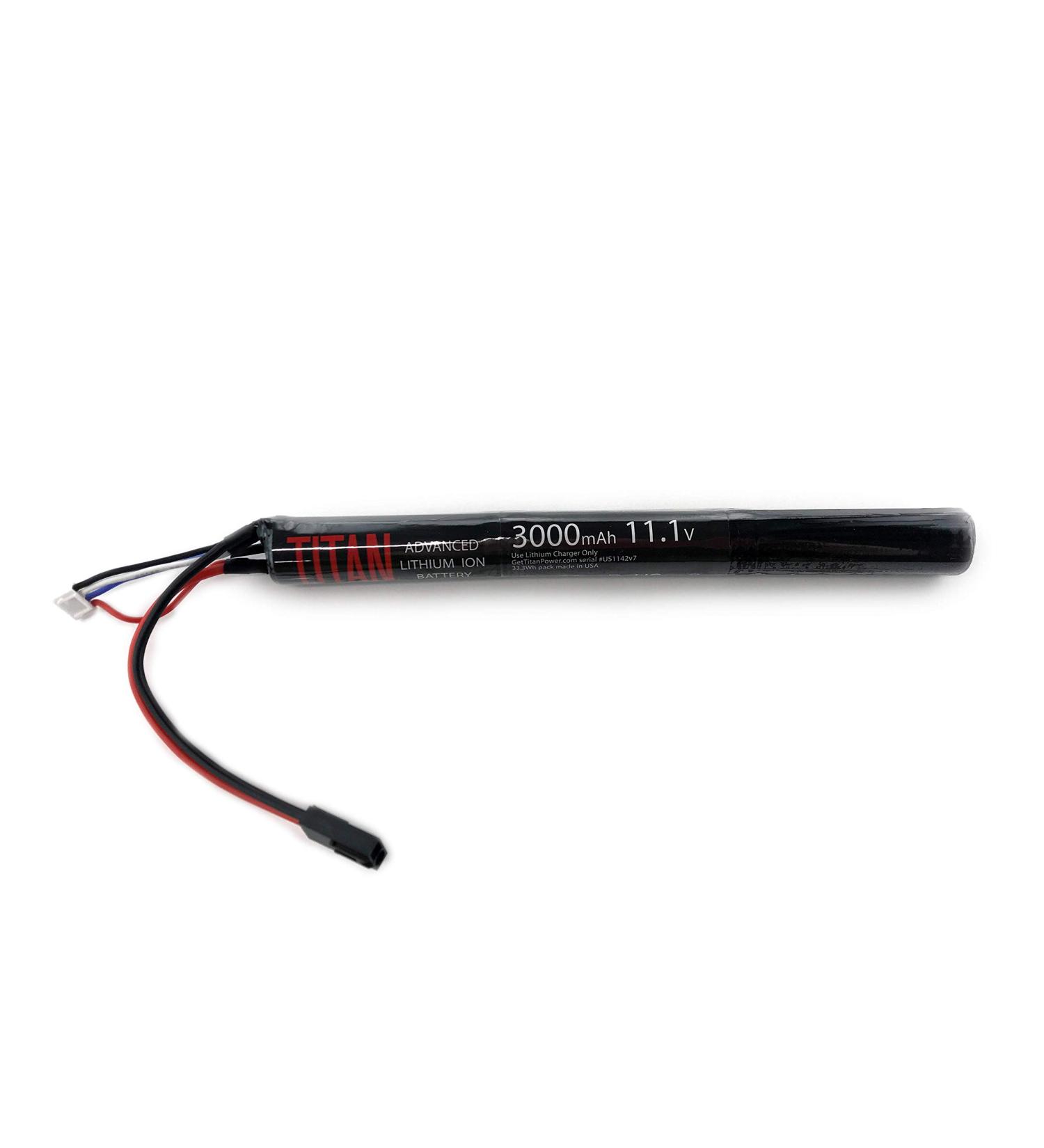 Titan 3000mAh 11.1v Stick Tamiya Battery - Long-Lasting Power for Your RC Devices - Buy Online on SooperMarket.com