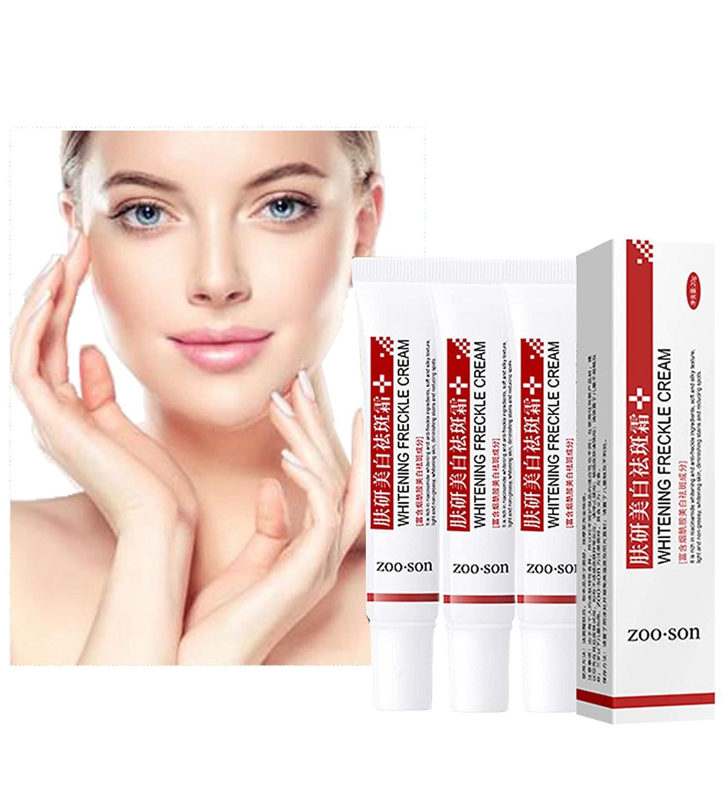 Xing Chen Hai Yang 3Pcs Spot Off Freckle Whitening Cream - Brighten Skin and Fade Freckles - Buy Online on SooperMarket.com