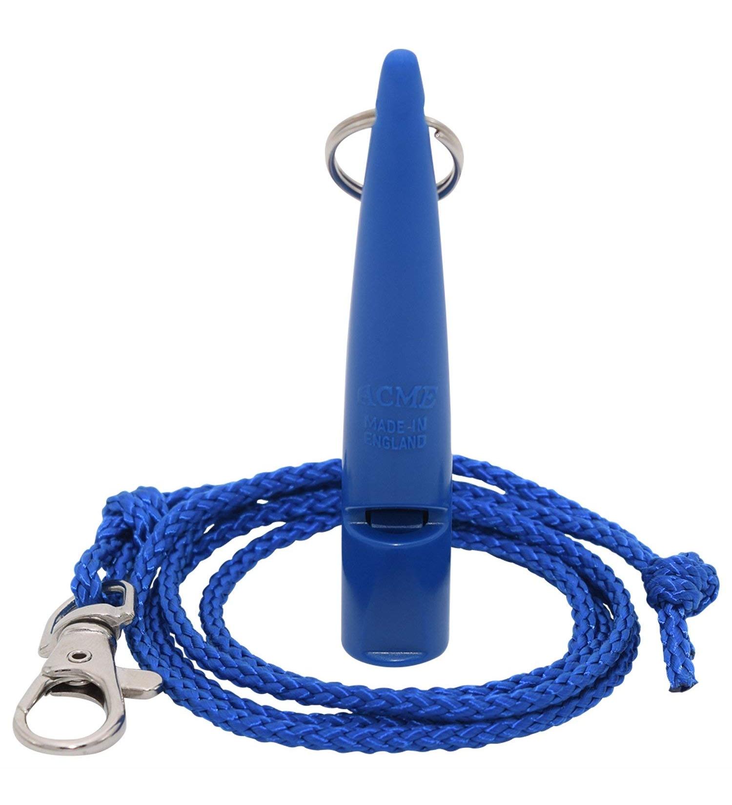 Acme Dog Whistle No. 210.5 - Audible Training Tool for All Dogs | Free Pipe Band | Snorkel Blue | International Shipping - Buy Online on SooperMarket.com