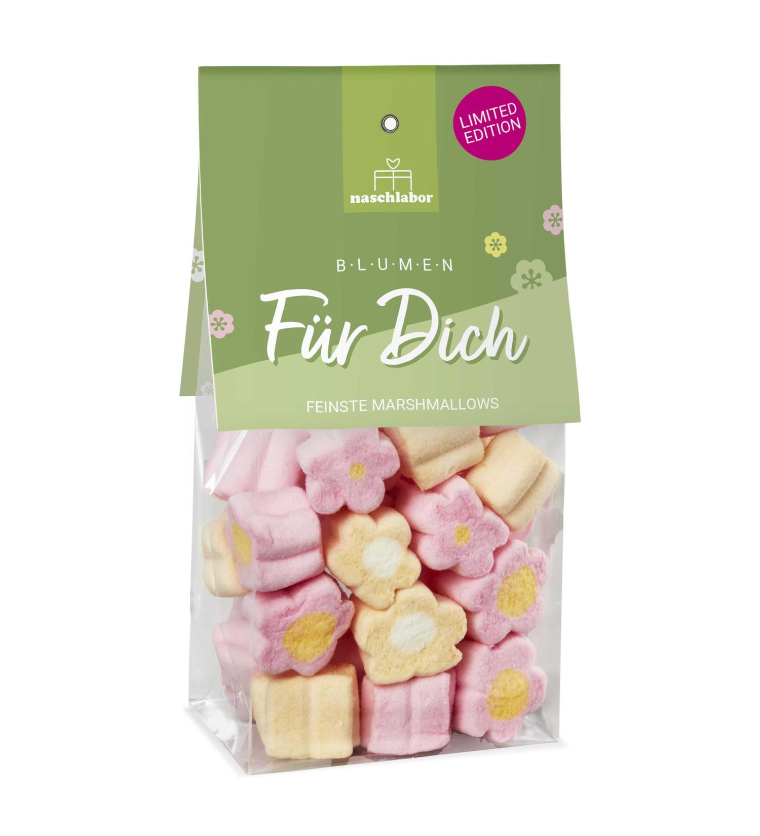 Flowers for You Marshmallows | Flower Power Mix by Naschlabor - Perfect Gift for Loved Ones - Buy Online on SooperMarket.com