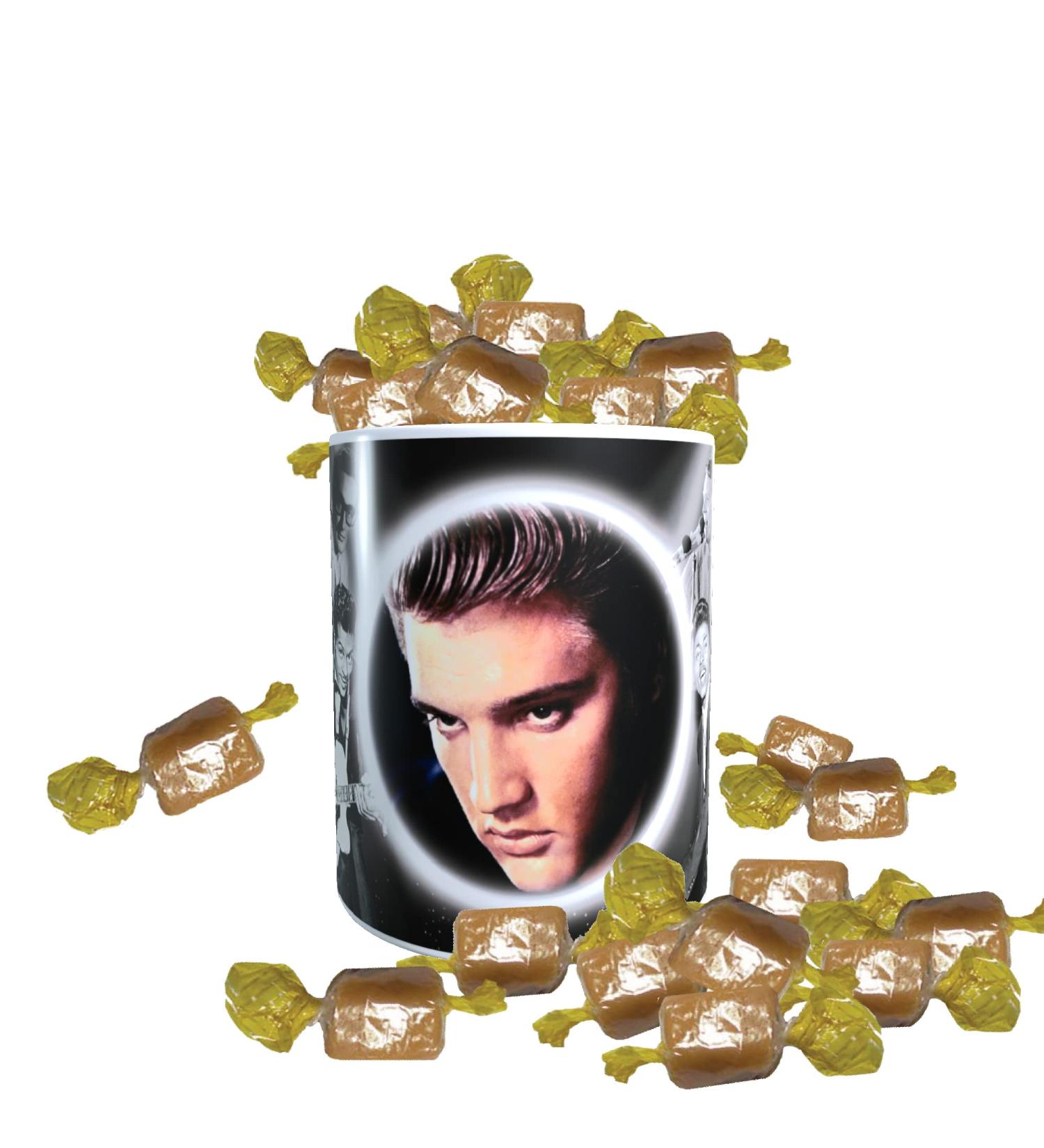 Rock n Roll Greats of The 50s & 60s Celebrity Music Icon Mug with Choice of Sweets Gift - Buy Online on SooperMarket.com