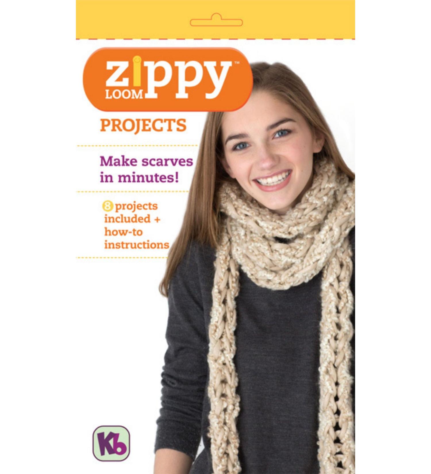 AUTHENTIC KNITTING BOARD Zippy Loom Projects  Pattern Book
