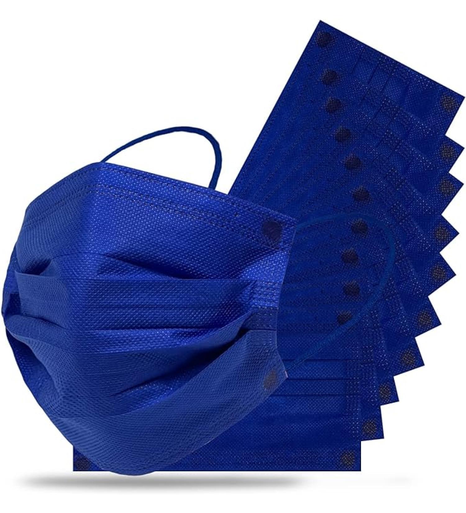 Everydayspecial Disposable Safety Mask - 3 Layer Protection - Sapphire Royal Blue - 50 pcs - Buy Online on SooperMarket.com