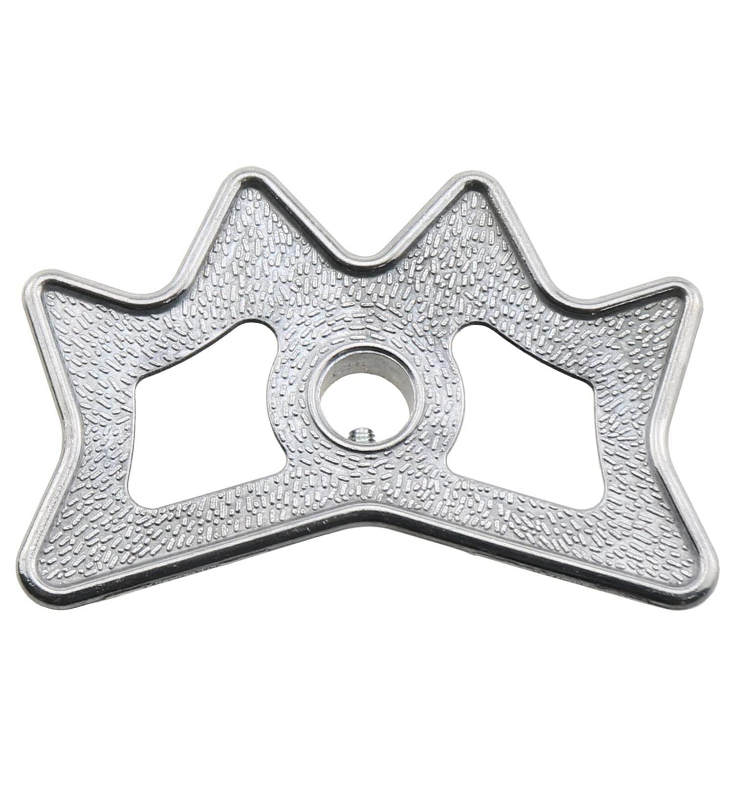 Silver Aluminum Billiard Bridge Head | Non-Slip Cue Rack Rest Holder - Buy Online on SooperMarket.com