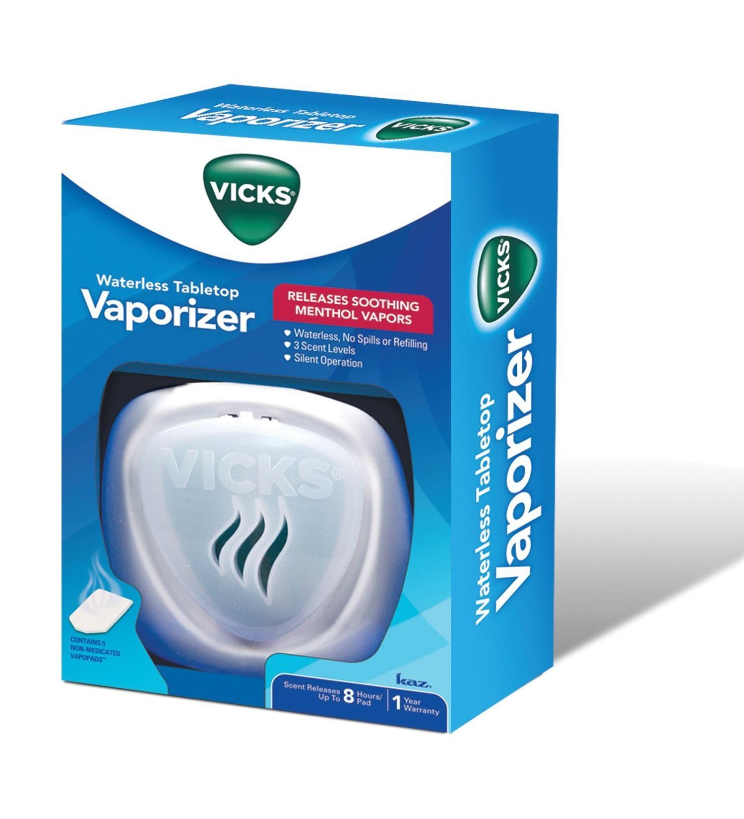 Vicks Vaporizer Waterless V1900 1 Each (Pack of 2)