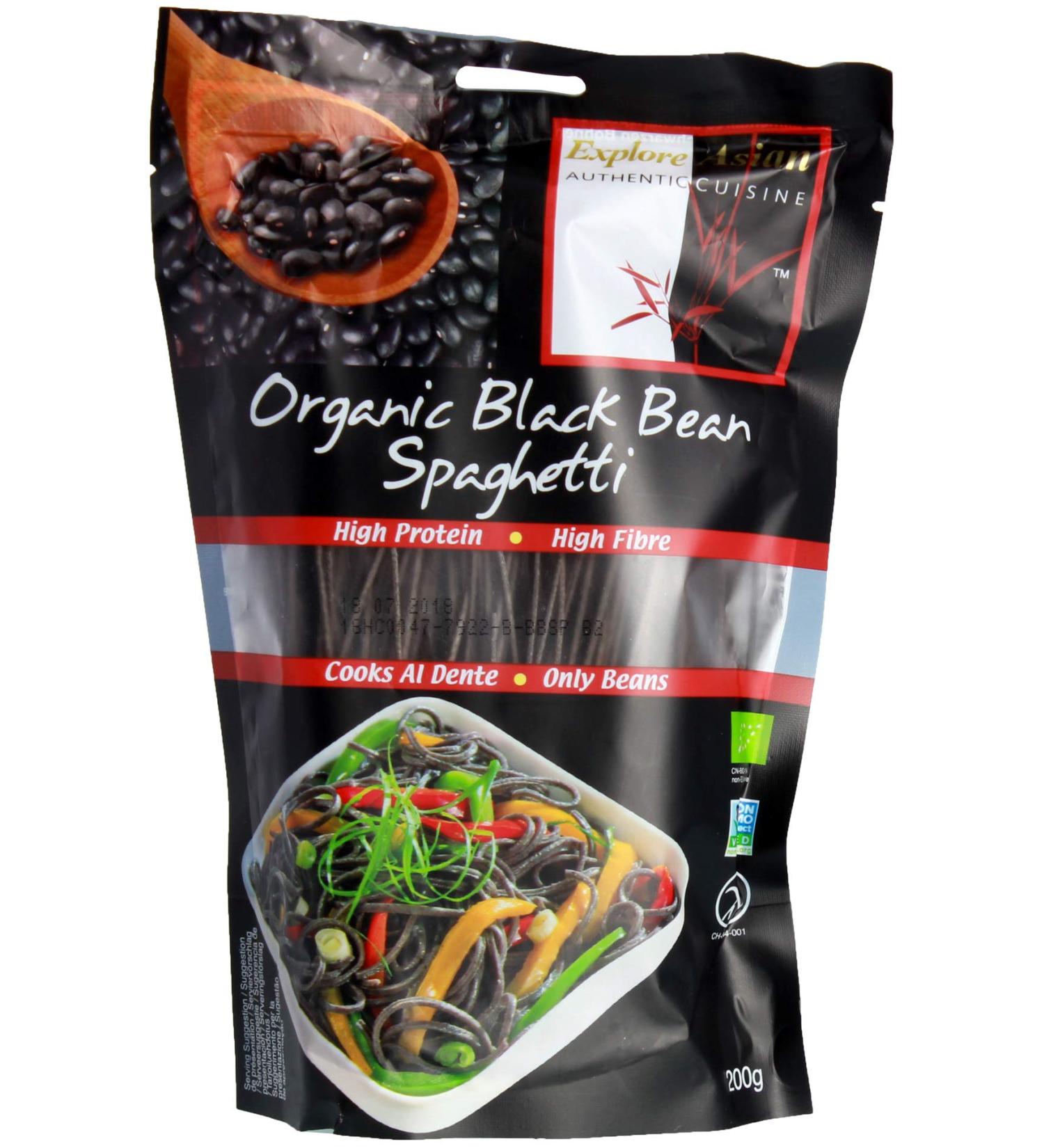 Explore Asian Organic Black Bean Spaghetti 200 g - Buy Online on SooperMarket.com