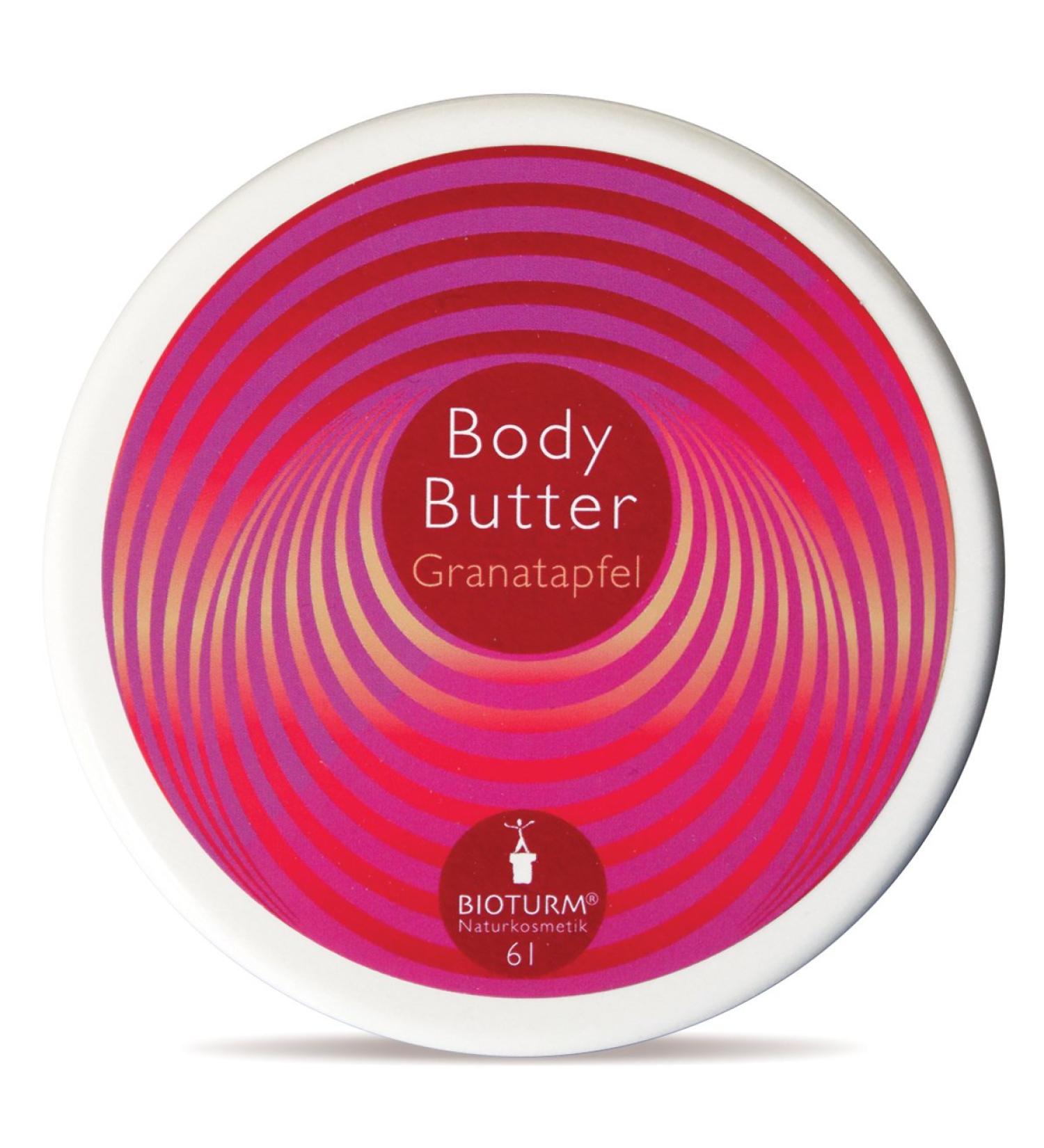 Bioturm Body Butter Pomegranate 200ml - Nourishing Vegan Skin Moisturizer for All Skin Types - International Shipping Available - Buy Online on SooperMarket.com