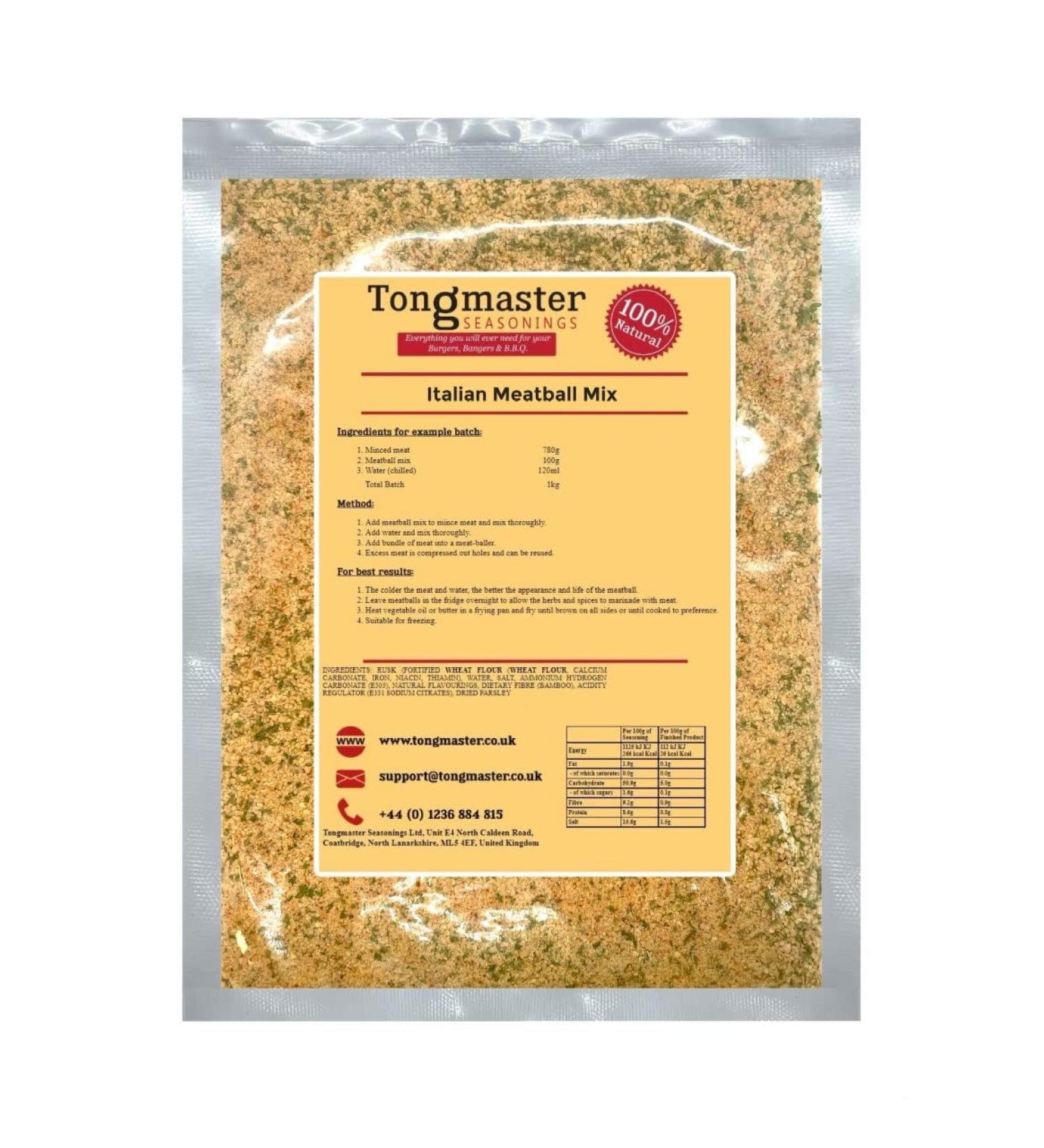 Italian Meatball Mix - 100g
