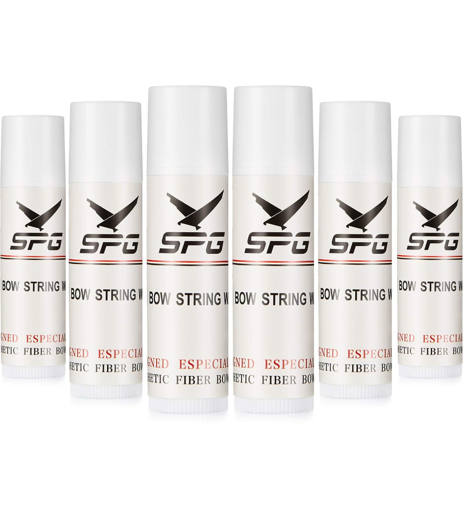6-Piece Bow String Protection Kit | Outdoor Bowstring Wax for Recurve & Compound Bows | Reduces Friction & Prevents Fraying - Buy Online on SooperMarket.com