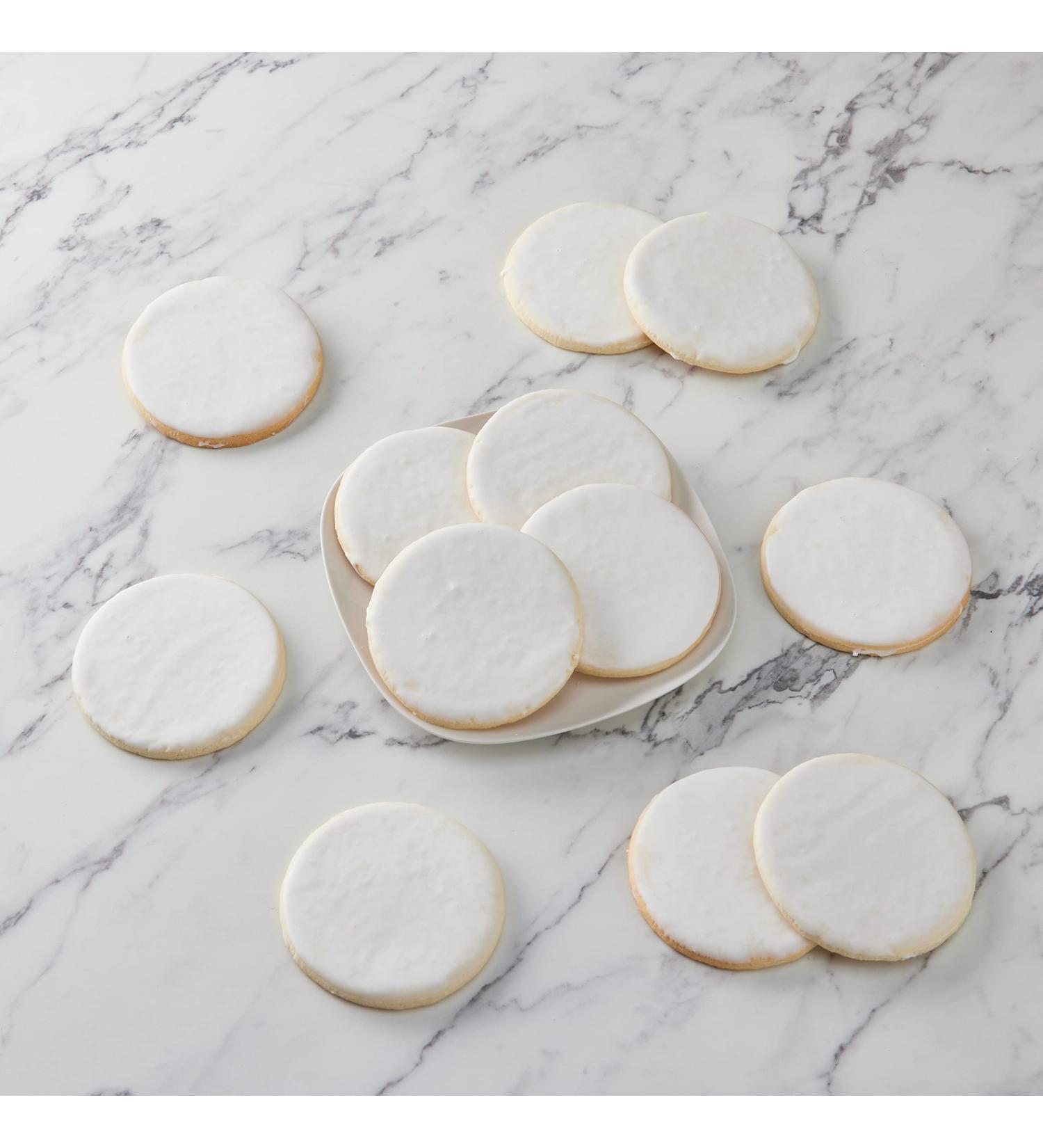 Nut Free White Iced Sugar Cookies - 12 Individually Wrapped Cookies - Buy Online on SooperMarket.com