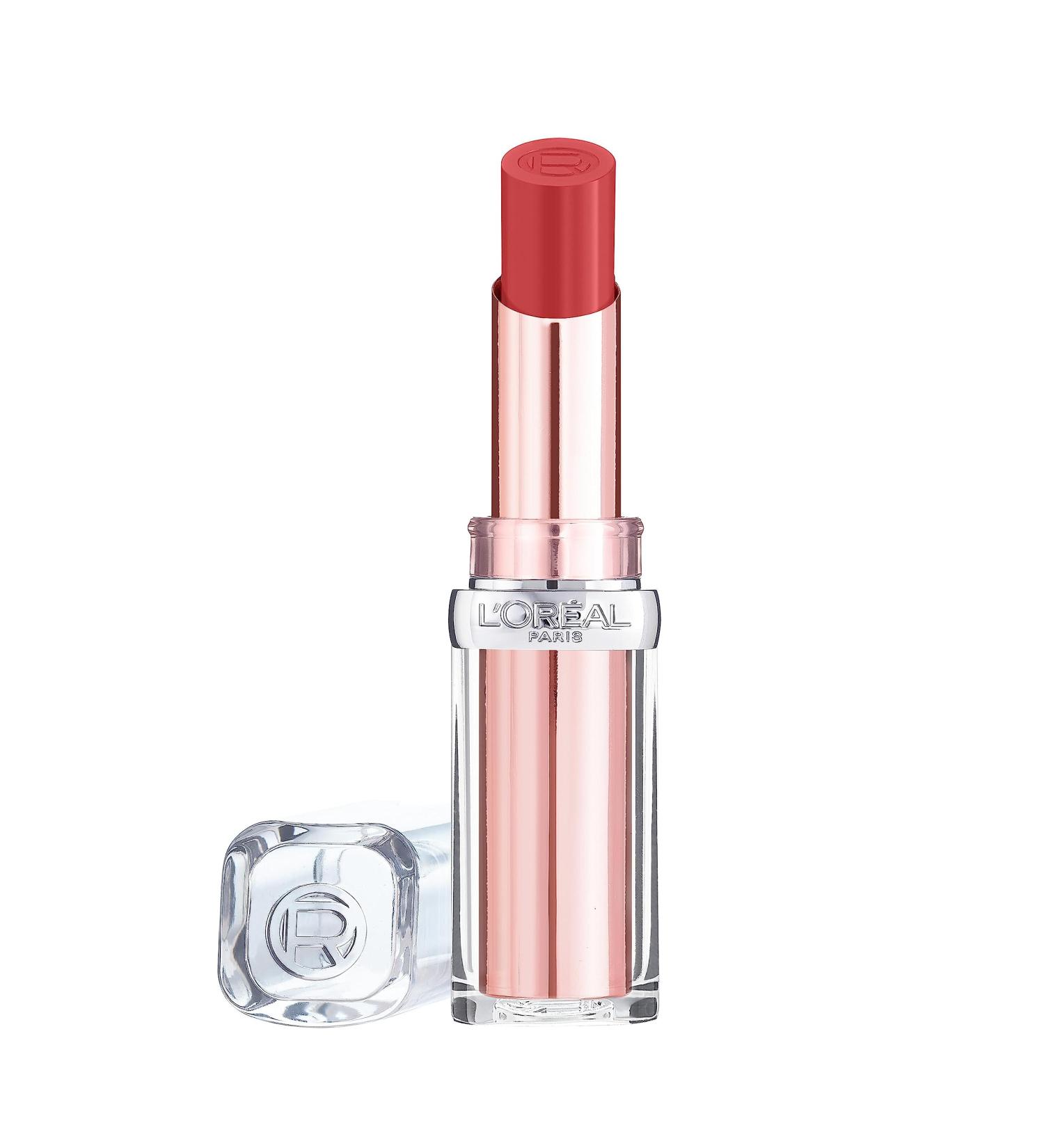 L'Oreal Paris Balm-In-Lipstick 351 Watermelon Dream - Hydrating & Smooth Natural-Looking Shiny Finish - 3.8g Pack - Buy Online on SooperMarket.com