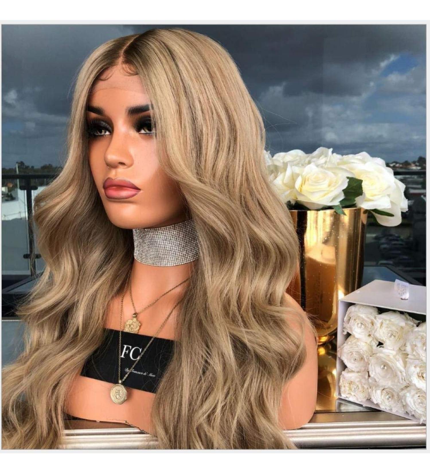 Buy BGHJUE Yellow Wave Human Hair Bundles & Closure - Brazilian Non-Remy Hair Weaves for Halloween - Buy Online on SooperMarket.com