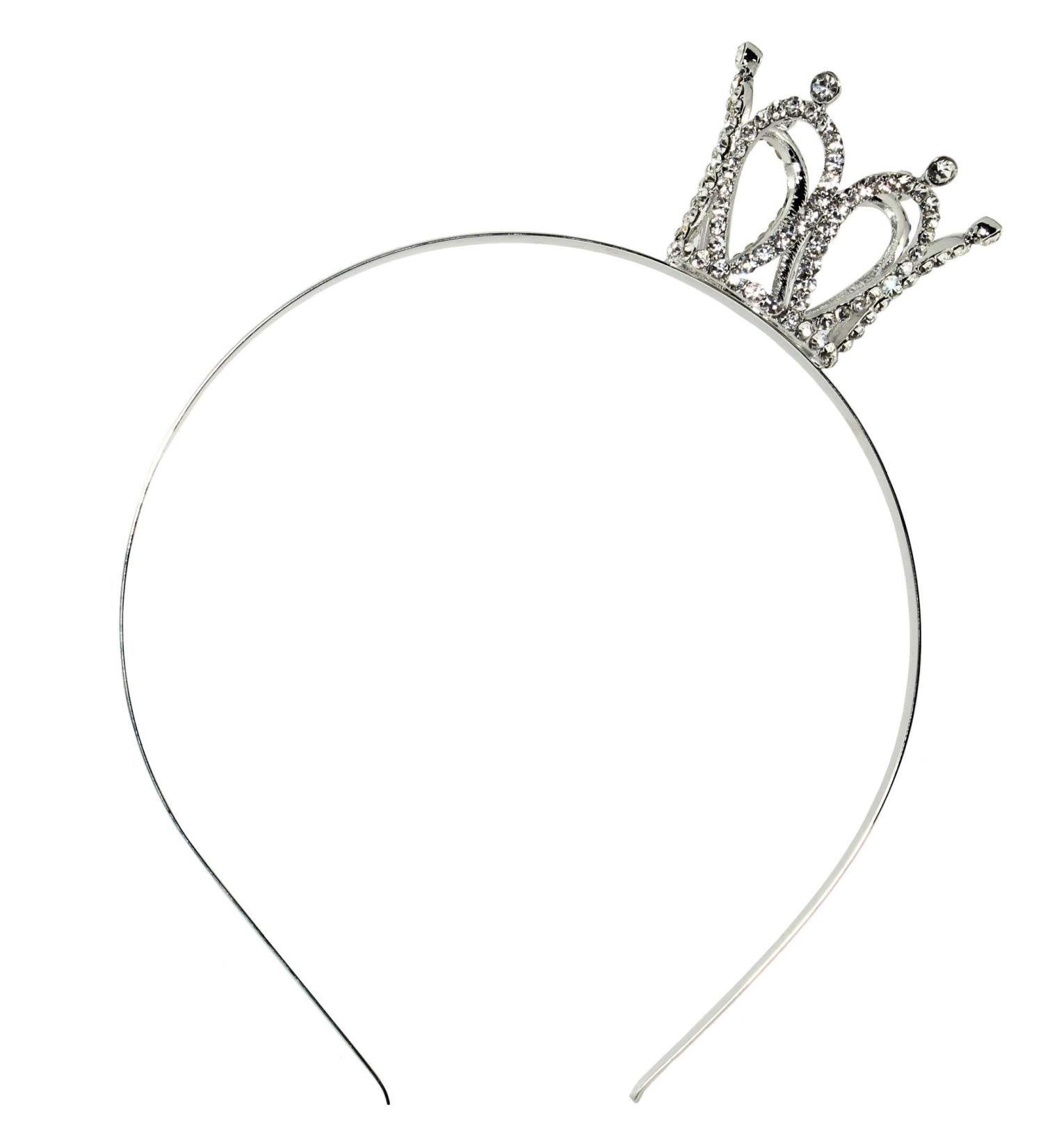 Birthday Crown for Girls - Silver Tiara for Kids, Queen Crown Headband - Women's Birthday Tiara - Buy Online on SooperMarket.com