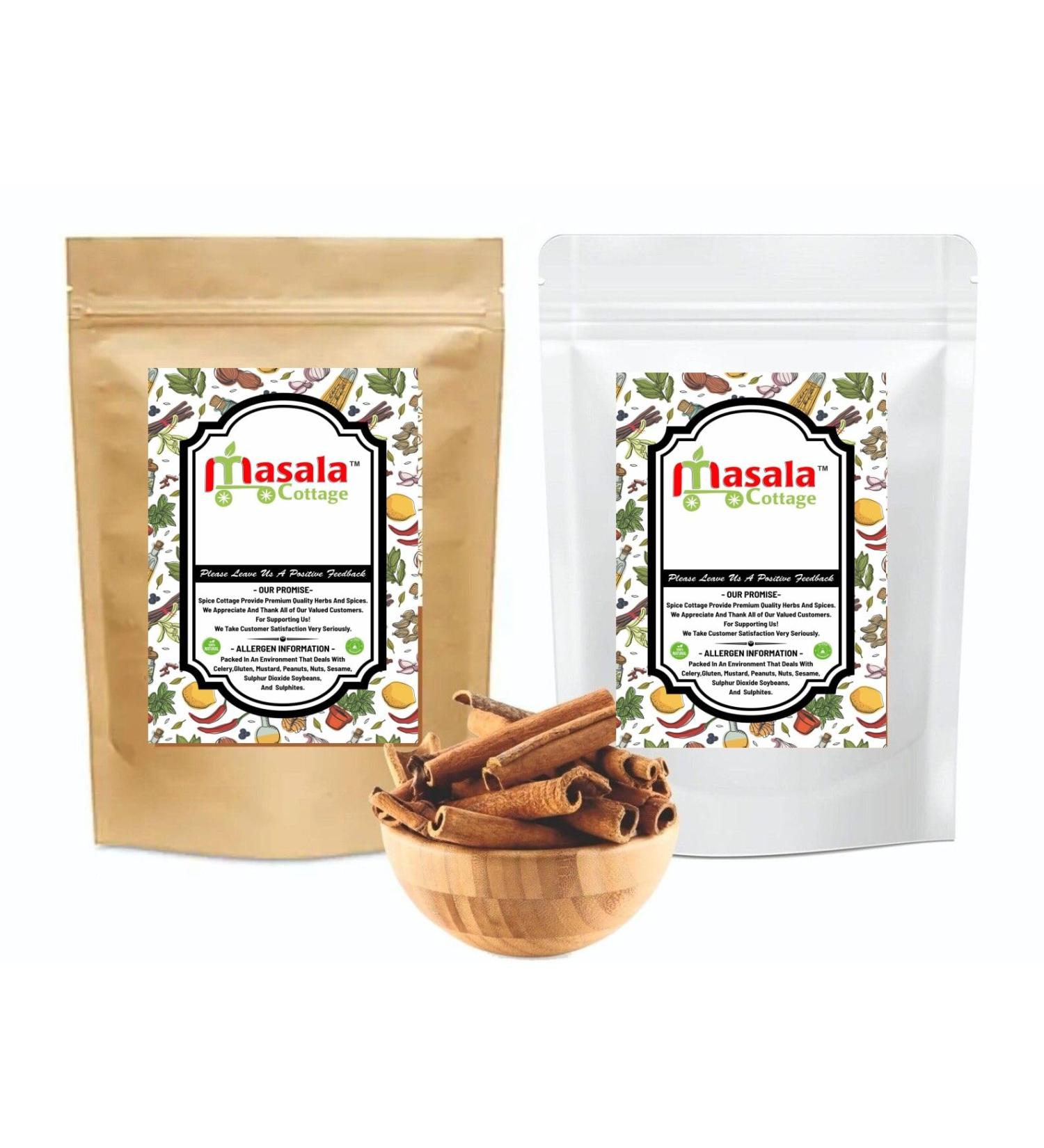 CINNAMON STICKS (QUILLS) CASSIA PREMIUM QUALITY by Masala Cottage 25g-1900g (450 Grams) 450 Grams - Buy Online on SooperMarket.com