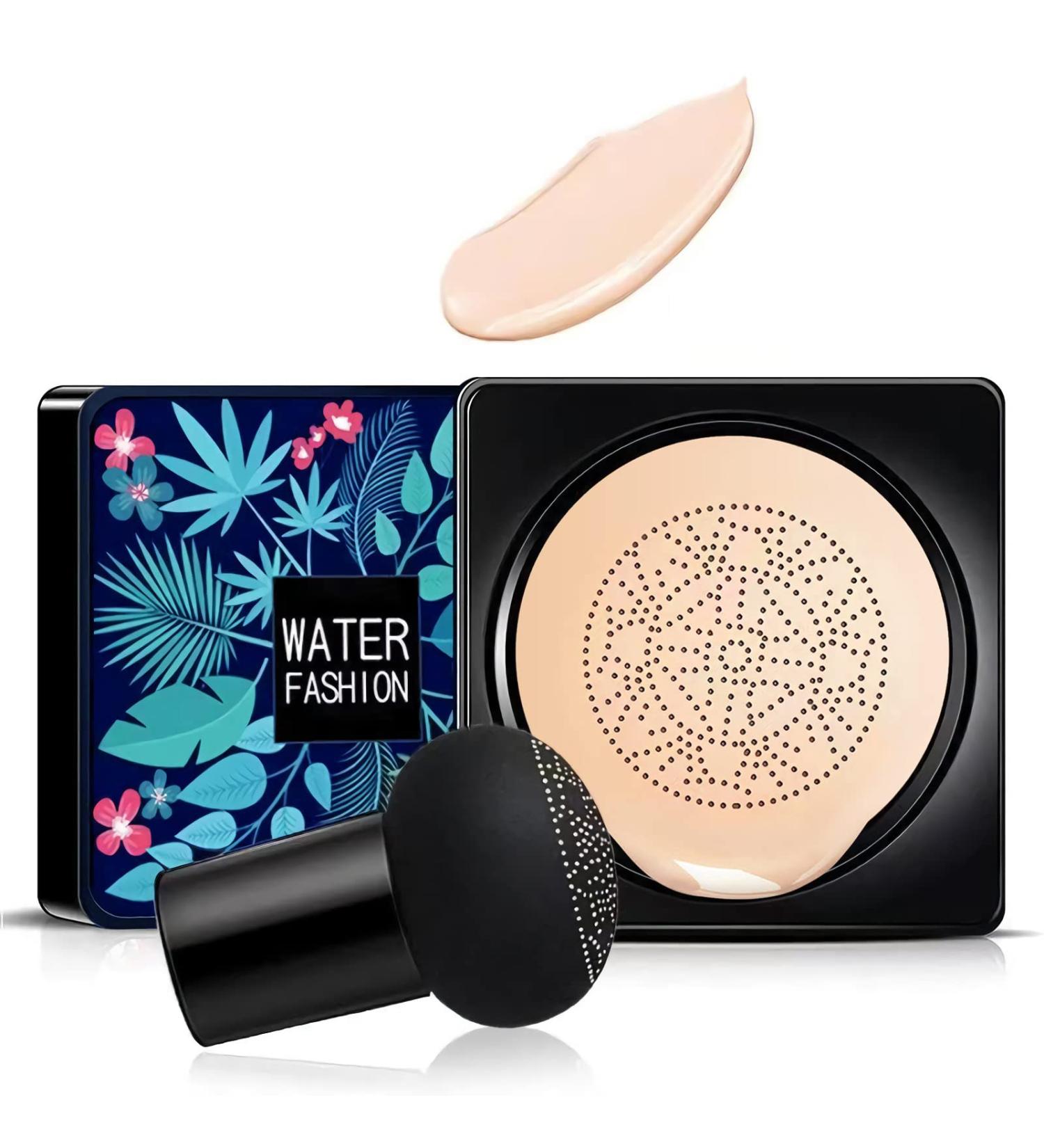 Sumeitang Mushroom Air Cushion CC Cream Liquid Foundation - Lasting Moisturizing BB Cream for Even Skin Tone - Ivory Shade - Buy Online on SooperMarket.com
