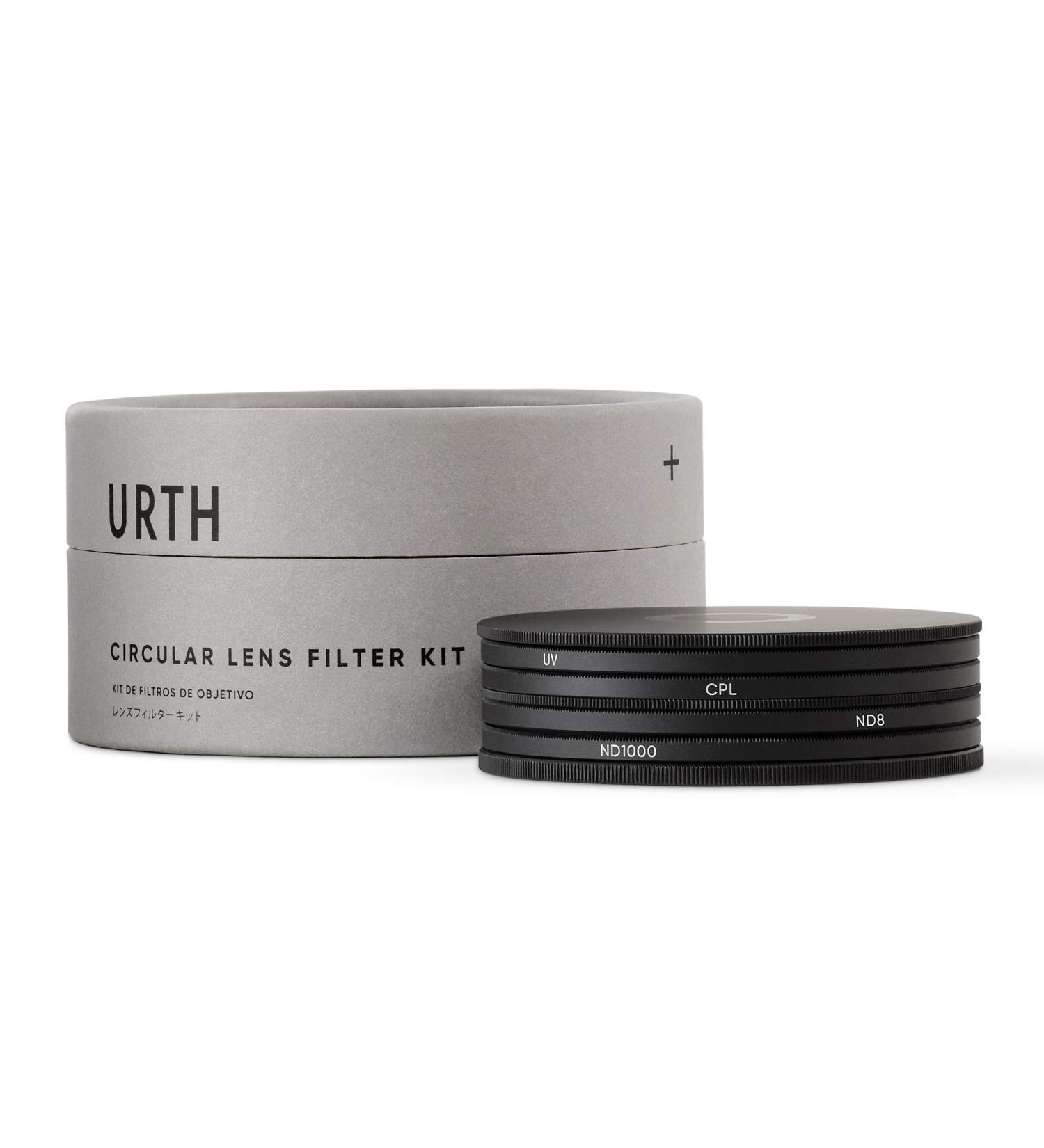 Urth 77mm Lens Filter Kit - UV, CPL, ND8, ND1000 | 77mm Screw-in | Plus+ Series - Buy Online on SooperMarket.com