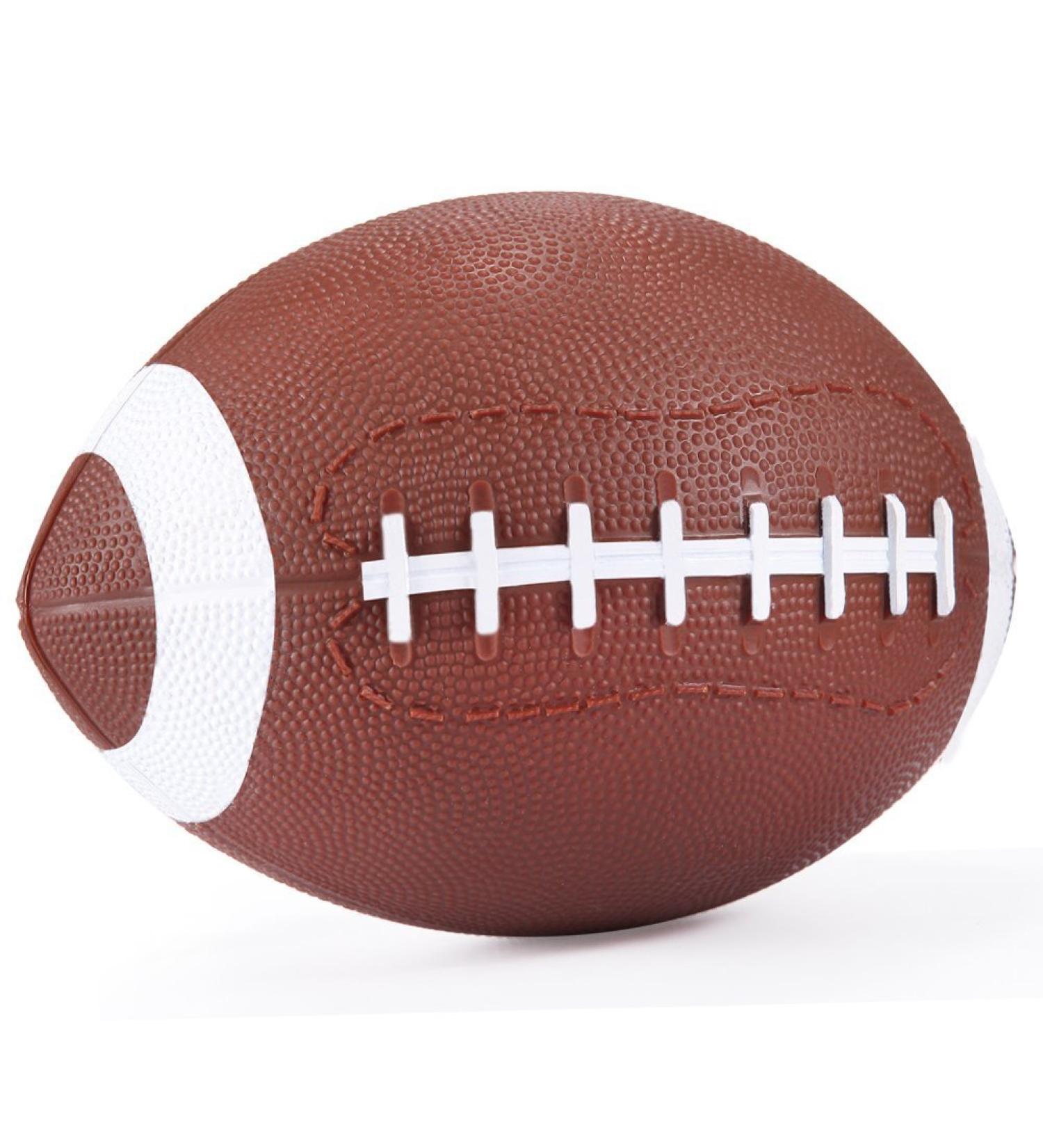 Stylife Mini Inflatable Football 7.5 Inch Playground Ball for Kids & Junior Outdoor Games - Brown - Buy Online on SooperMarket.com