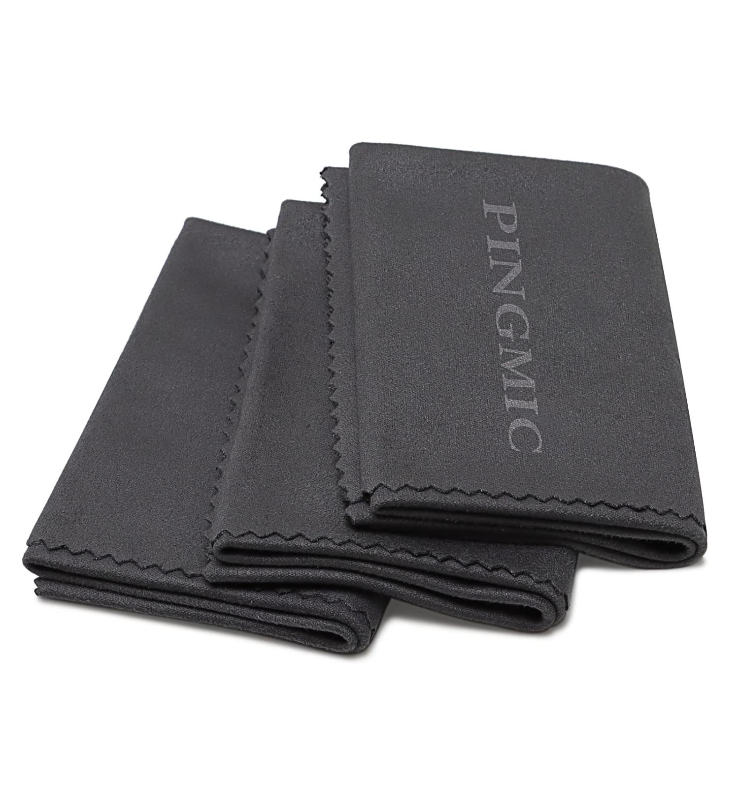12x12 Microsuede Gun Cleaning Cloth - Lint Free Wipes for Professional Polishing - 3 Pack - Buy Online on SooperMarket.com