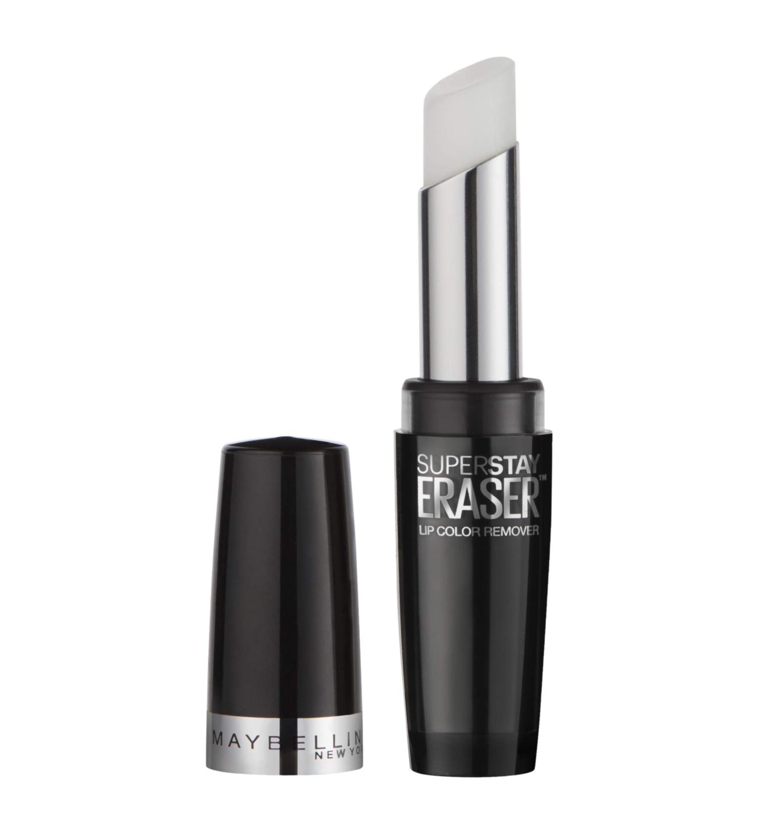 Maybelline SuperStay Eraser Lip Color Remover 0.1 oz - Gentle and Effective - Buy Online on SooperMarket.com