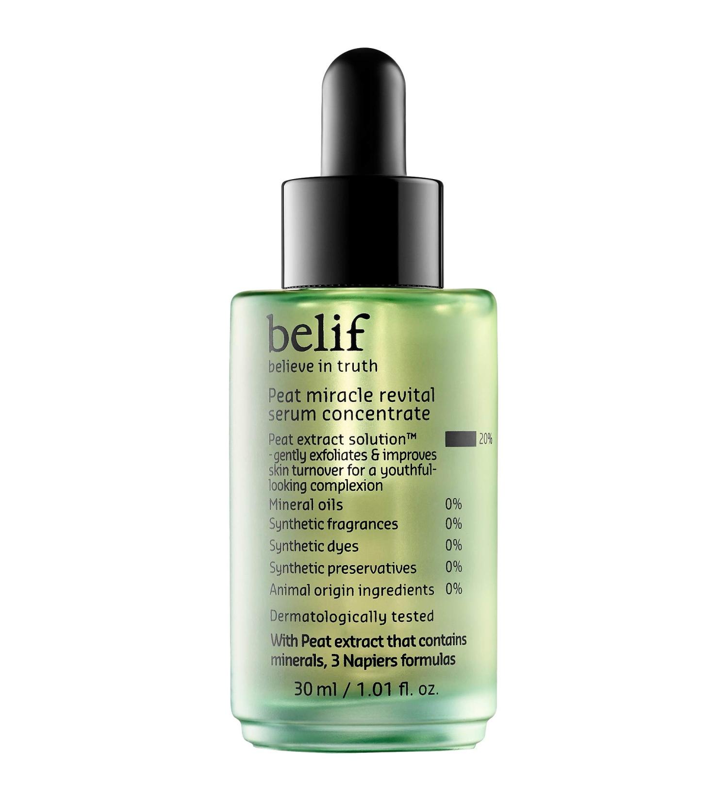 belif Peat miracle revital serum concentrate