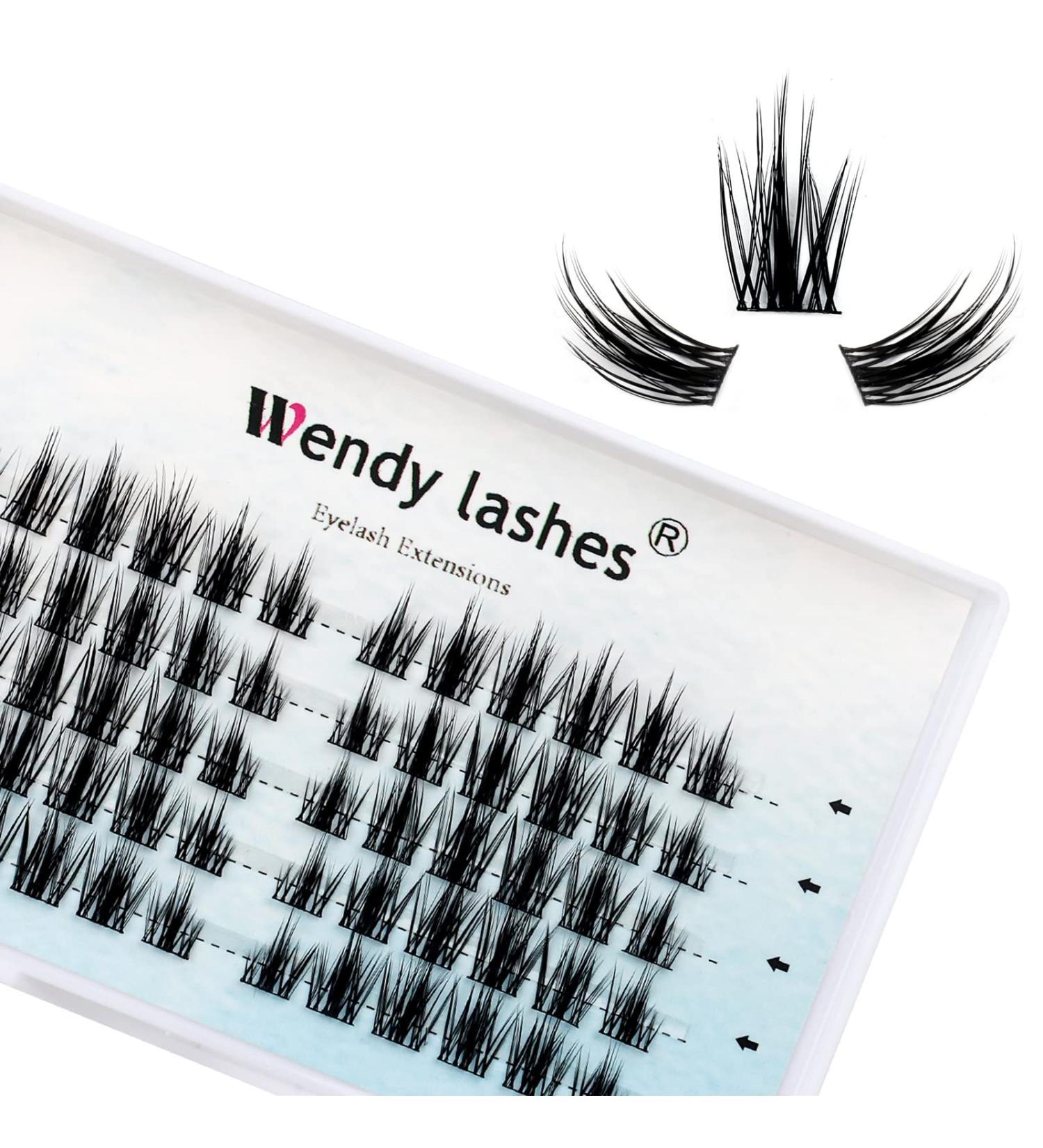 C Curl Cluster Lashes 0.07mm 16mm - Soft and Wispy DIY Individual Eyelash Extensions - Buy Online on SooperMarket.com