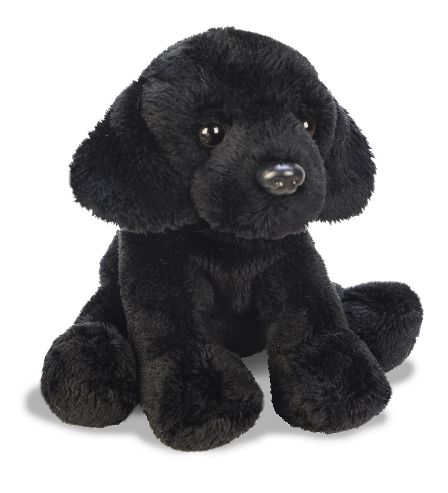 Yomiko Small Black Labrador Plush Toy - 13 cm (Pack of 1) - Buy Online on SooperMarket.com