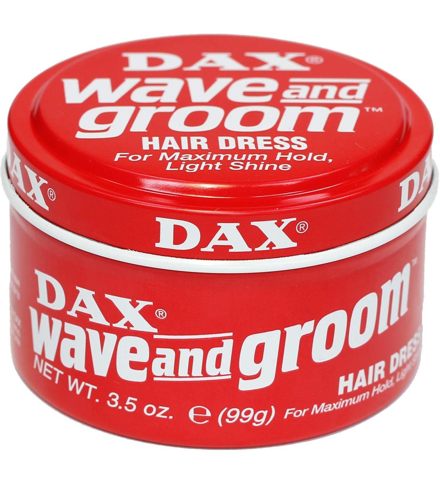 DAX Wave & Groom Hair Dress 3.5oz Red - Premium Hair Styling Product - Buy Online on SooperMarket.com