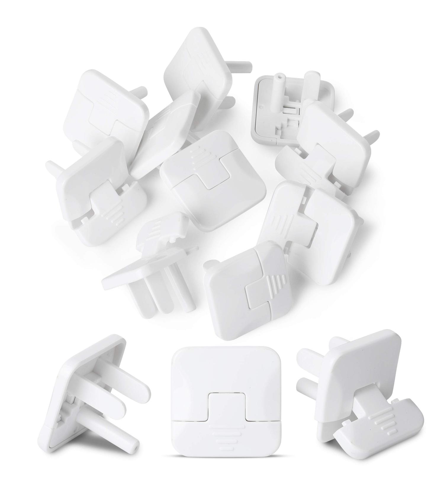 Bates- Outlet Covers Child Proof  10 Pack  3 Prong Outlet Covers  Baby Proof Outlet Covers  Baby Outlet Covers  Child Proof Outlet Cover  Child Safety Outlet Covers  Electrical Safety Baby Products - Buy Online on SooperMarket.com