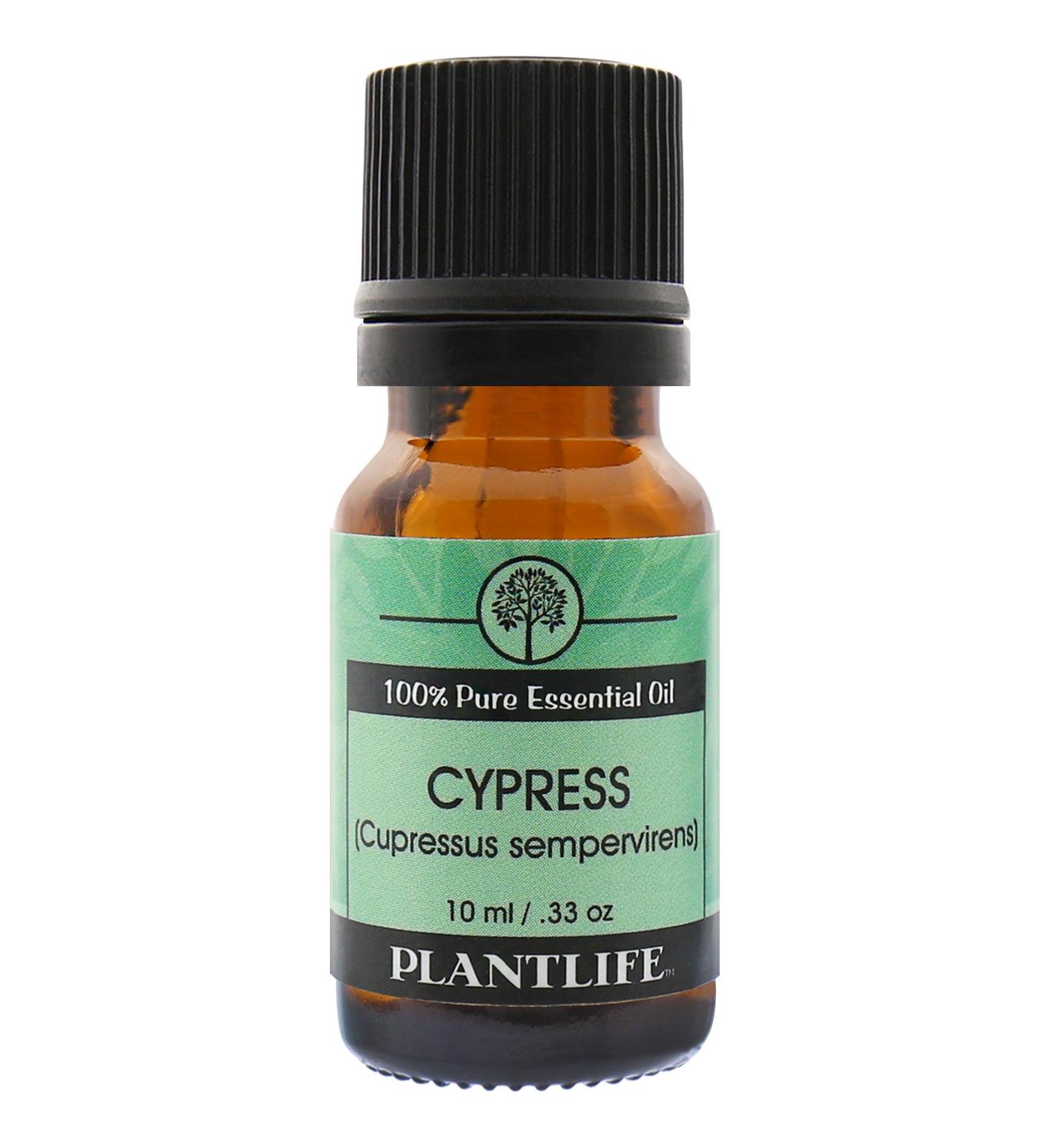 Cypress 100% Pure Essential Oil - 10 ml | Natural Aromatherapy for Relaxation and Wellness - Buy Online on SooperMarket.com