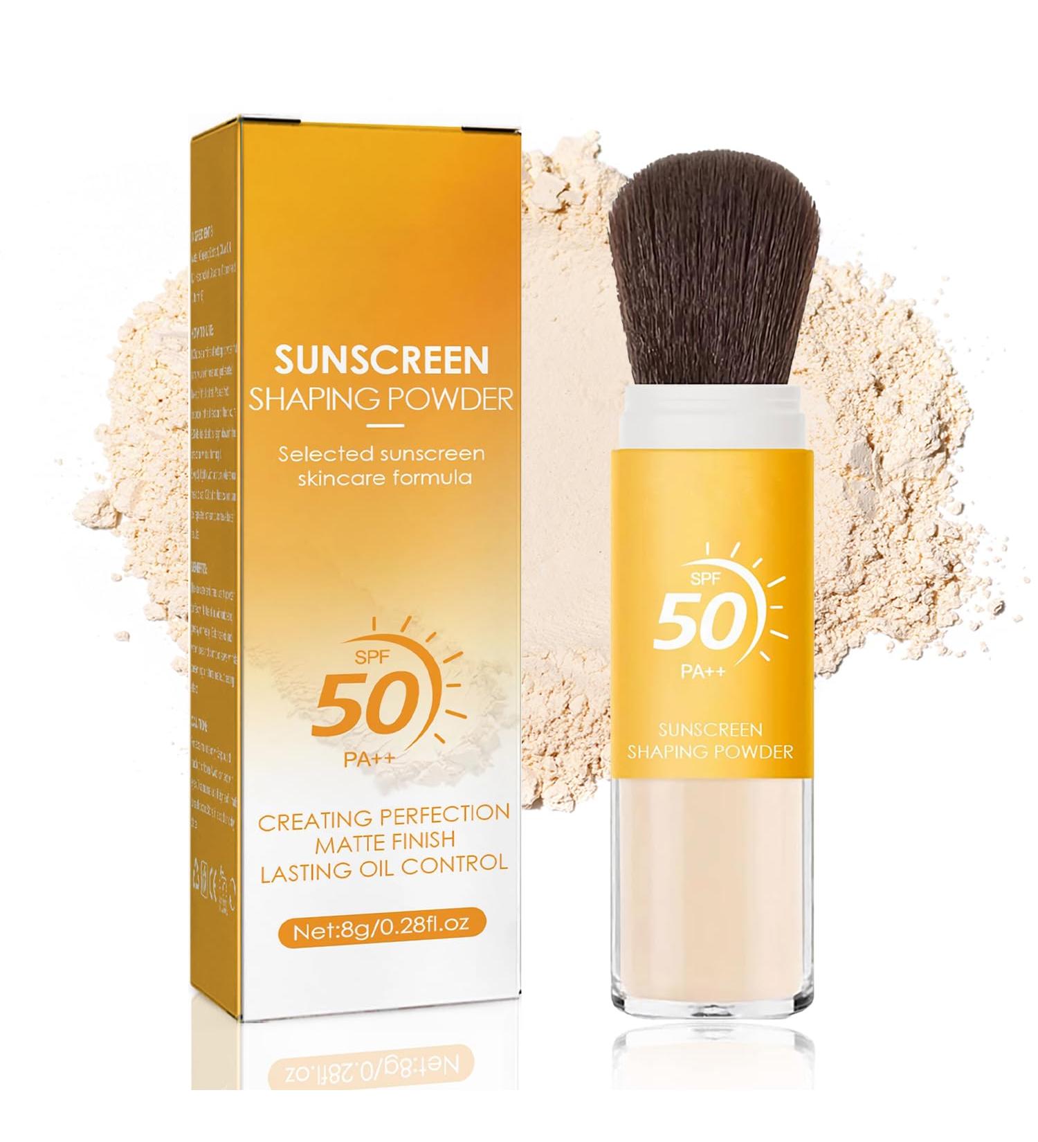 Mineral Sunscreen Setting Powder SPF 50 | Translucent Matte Finish | Lightweight Oil Control Face Powder for All Skin Types - Buy Online on SooperMarket.com