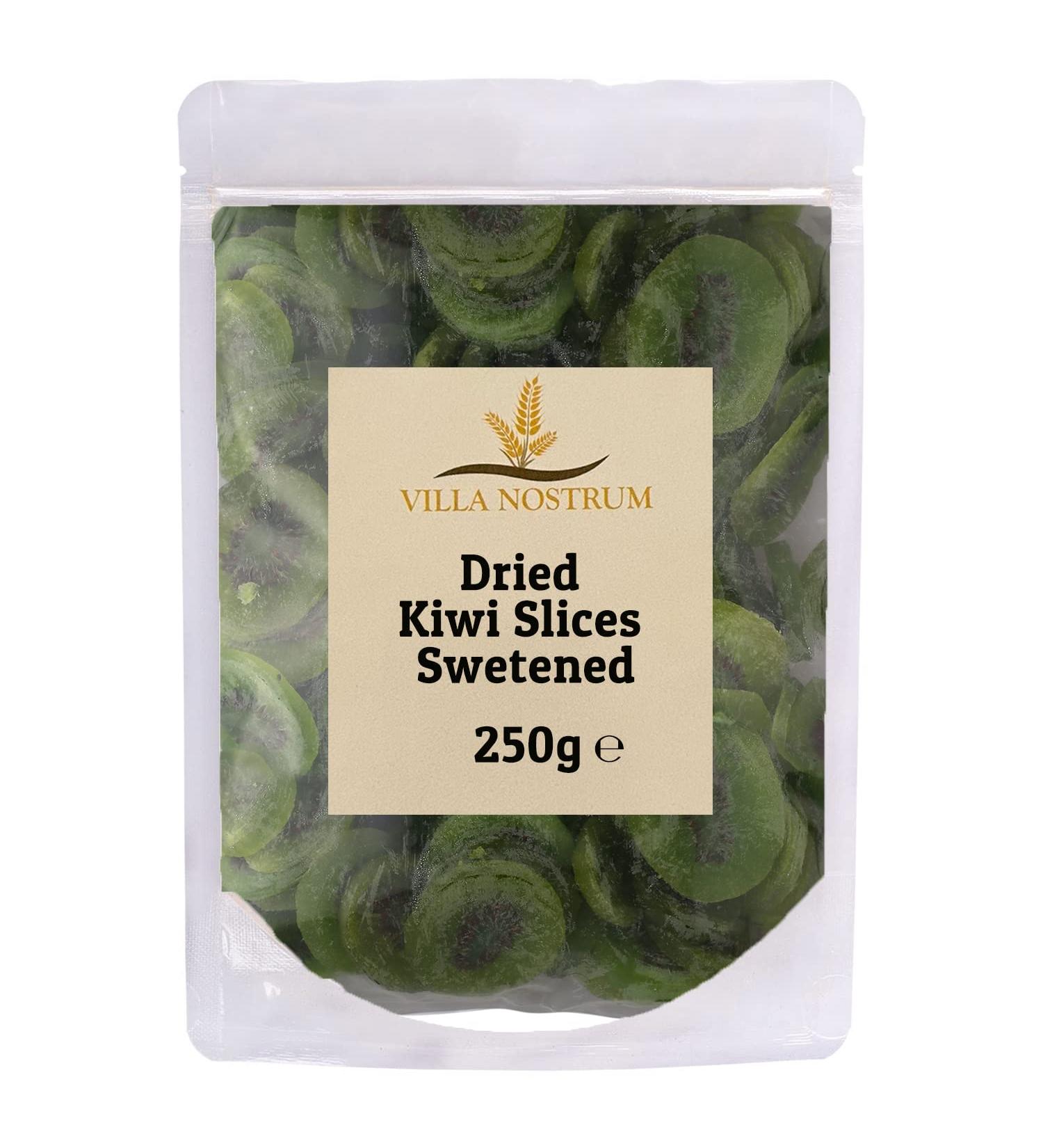 Dried Kiwi Sweetened Slices 250g by Villa Nostrum