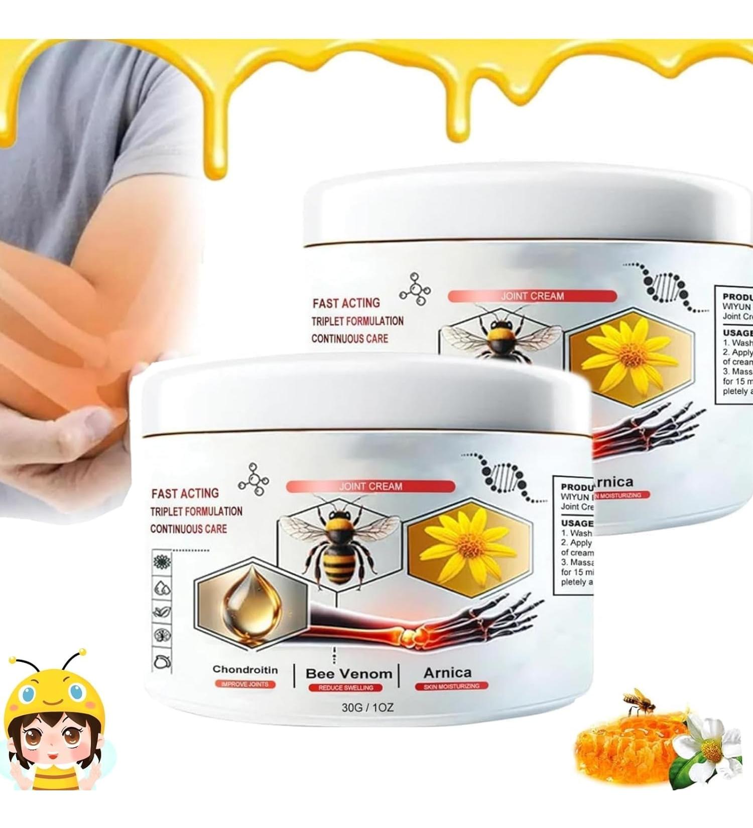 Bee Venom Psoriasis Cream New Zealand Bee Venom Cream Bee Venom Wart and Tag Remover Fast-Acting Relief Bee Venom Cream Psoriasis Cream Soothing Psoriasis Cream (60g) - Buy Online on SooperMarket.com