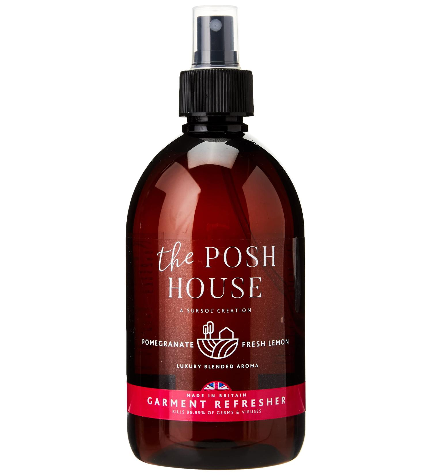 The Posh House Garment Refresher Spray 500ml - Anti Bacterial Disinfectant - Buy Online on SooperMarket.com