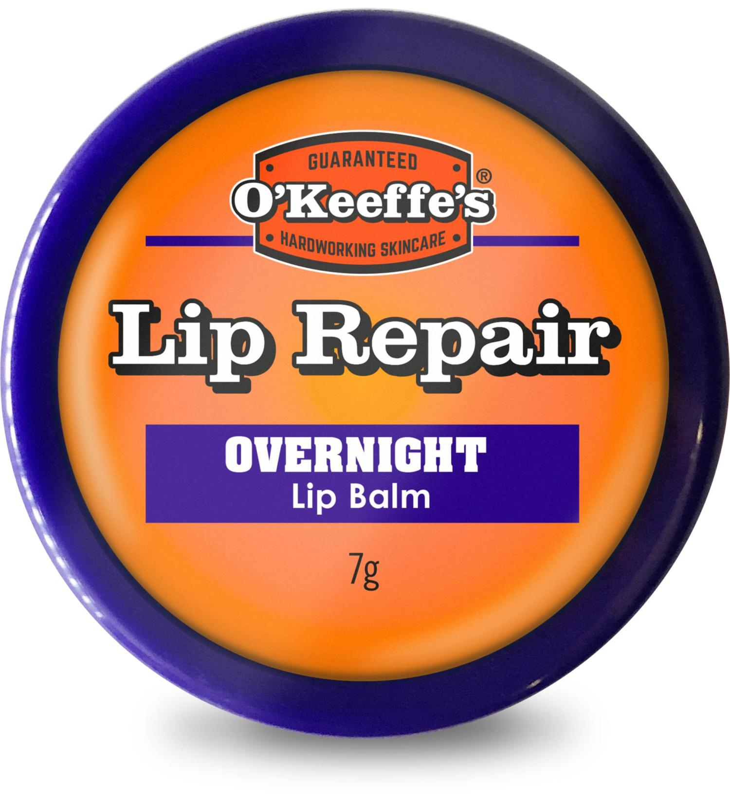 O'Keeffe's Lip Repair Overnight 7g - Overnight Lip Repair Treatment - Buy Online on SooperMarket.com