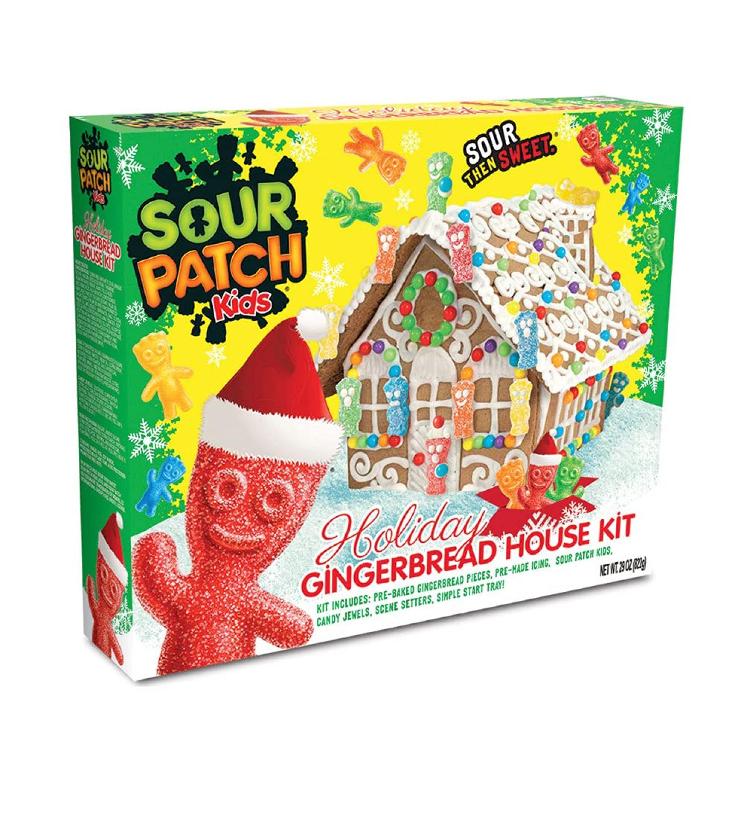 SOUR PATCH KIDS HOLIDAY GINGERBREAD HOUSE KIT