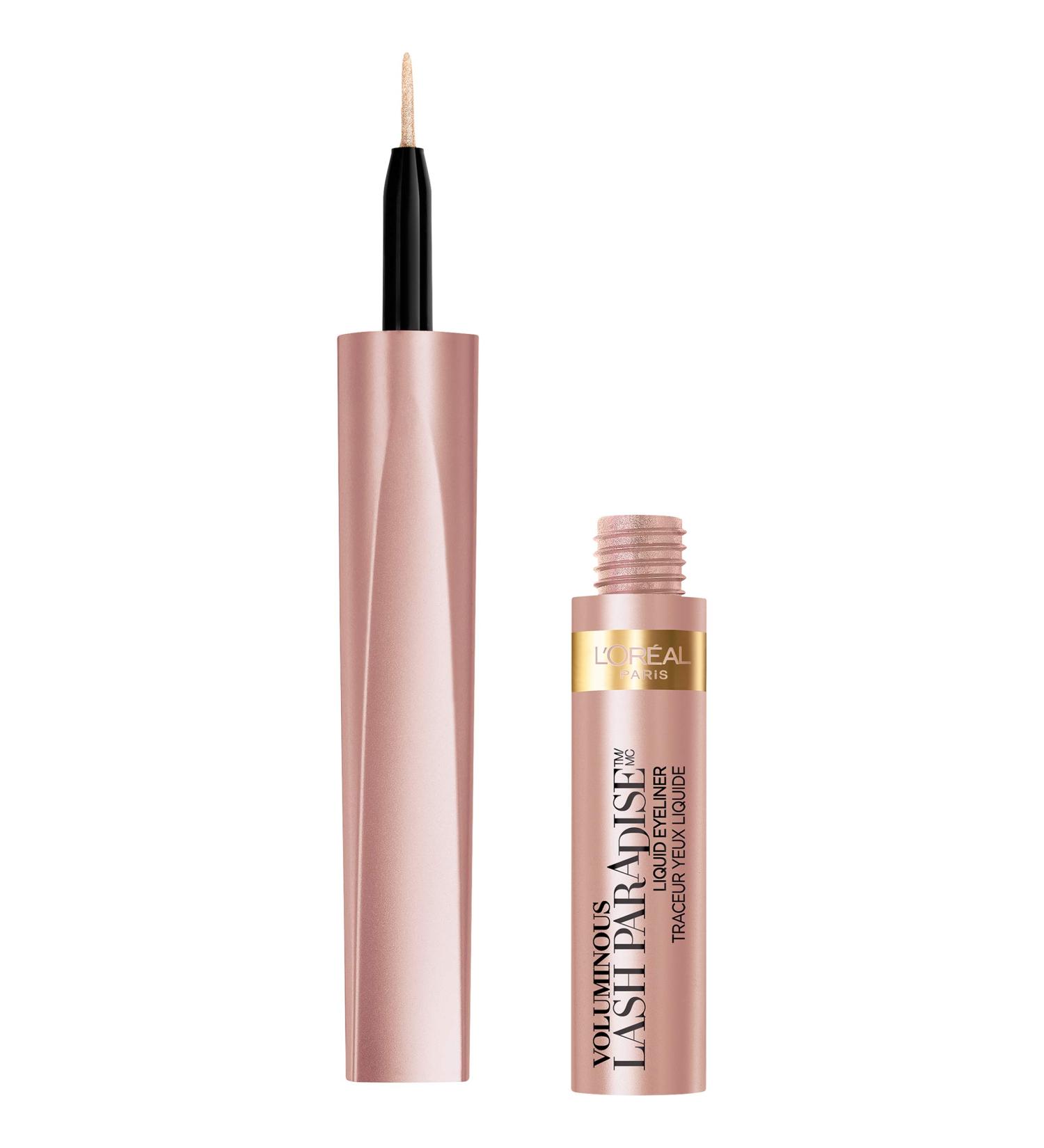 L'Oreal Paris Voluminous Lash Paradise Liquid Eyeliner - Rose Gold 0.05oz (Pack of 1) - Buy Online on SooperMarket.com