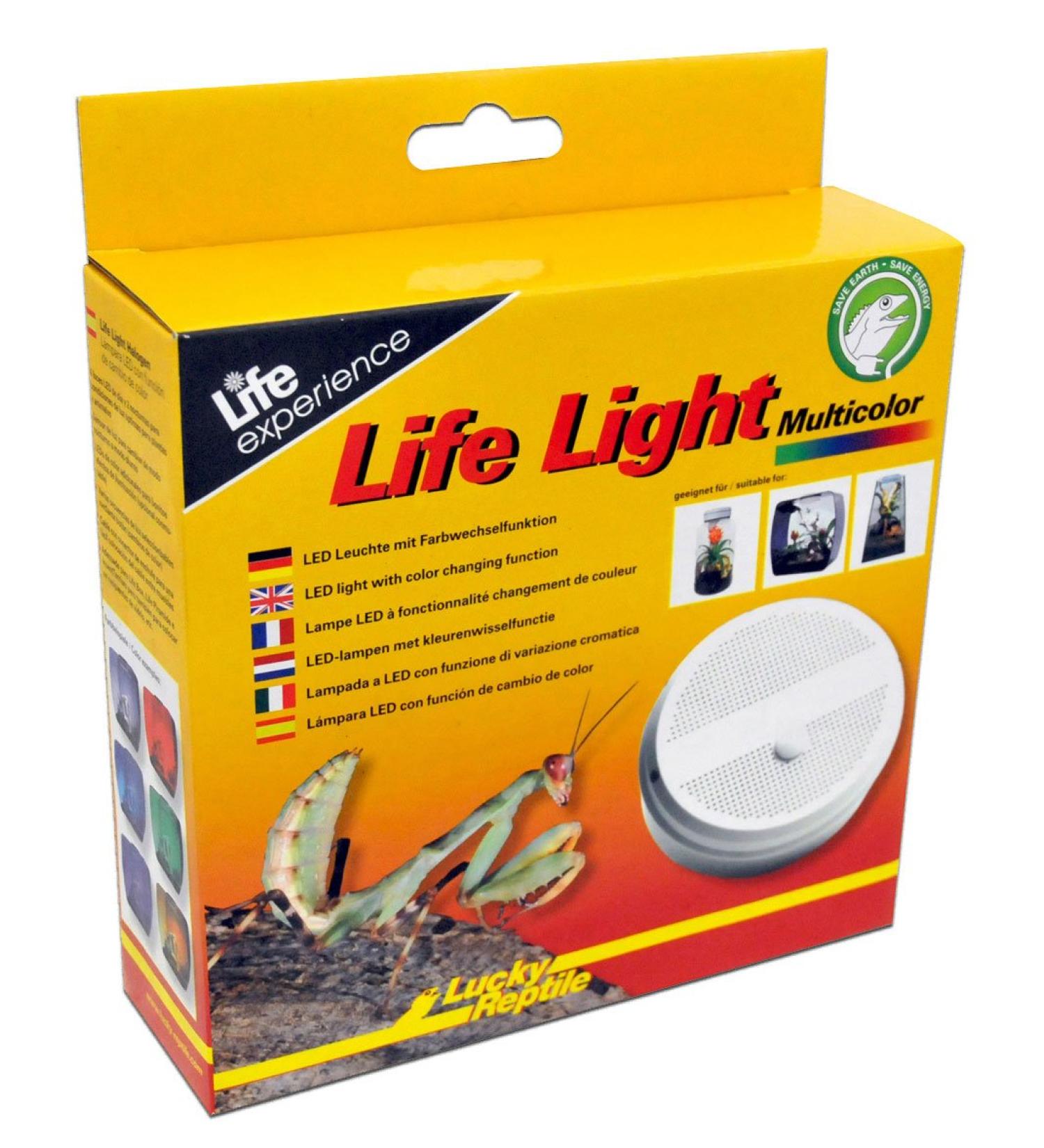 Buy Lucky Reptile LL-1 Life Light - Multicolor LED for Insect Terrariums Life Boxes & Life Pyramids | International Shipping - Buy Online on SooperMarket.com