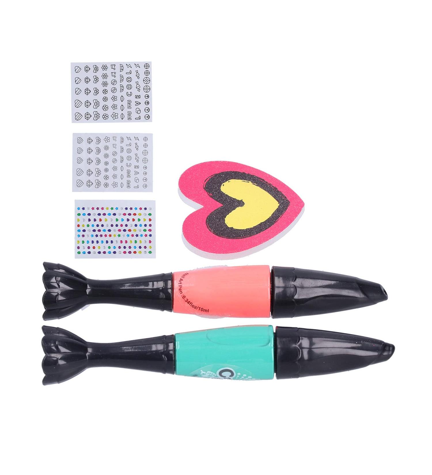 Children Nail Art Set Precision Professional Polished Children Nail Art Toy for Birthday Parties and Holiday Parties for Children(18281C purple) - Buy Online on SooperMarket.com