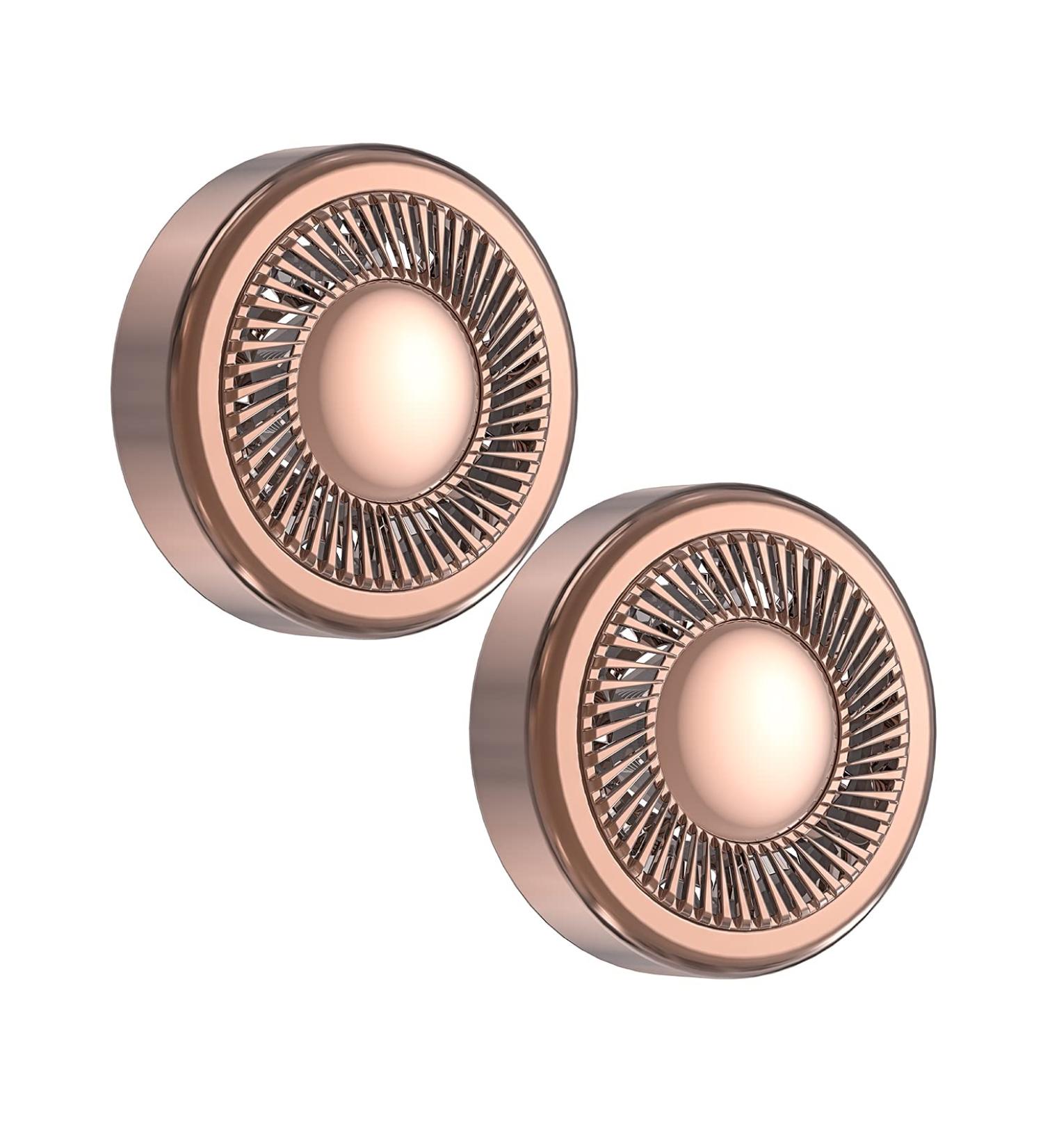 2PCS Mellbree Replacement Heads for Flawless Generation 1 Facial Hair Remover - Compatible with Finishing Touch Flawless Tool Rose Gold - Buy Online on SooperMarket.com