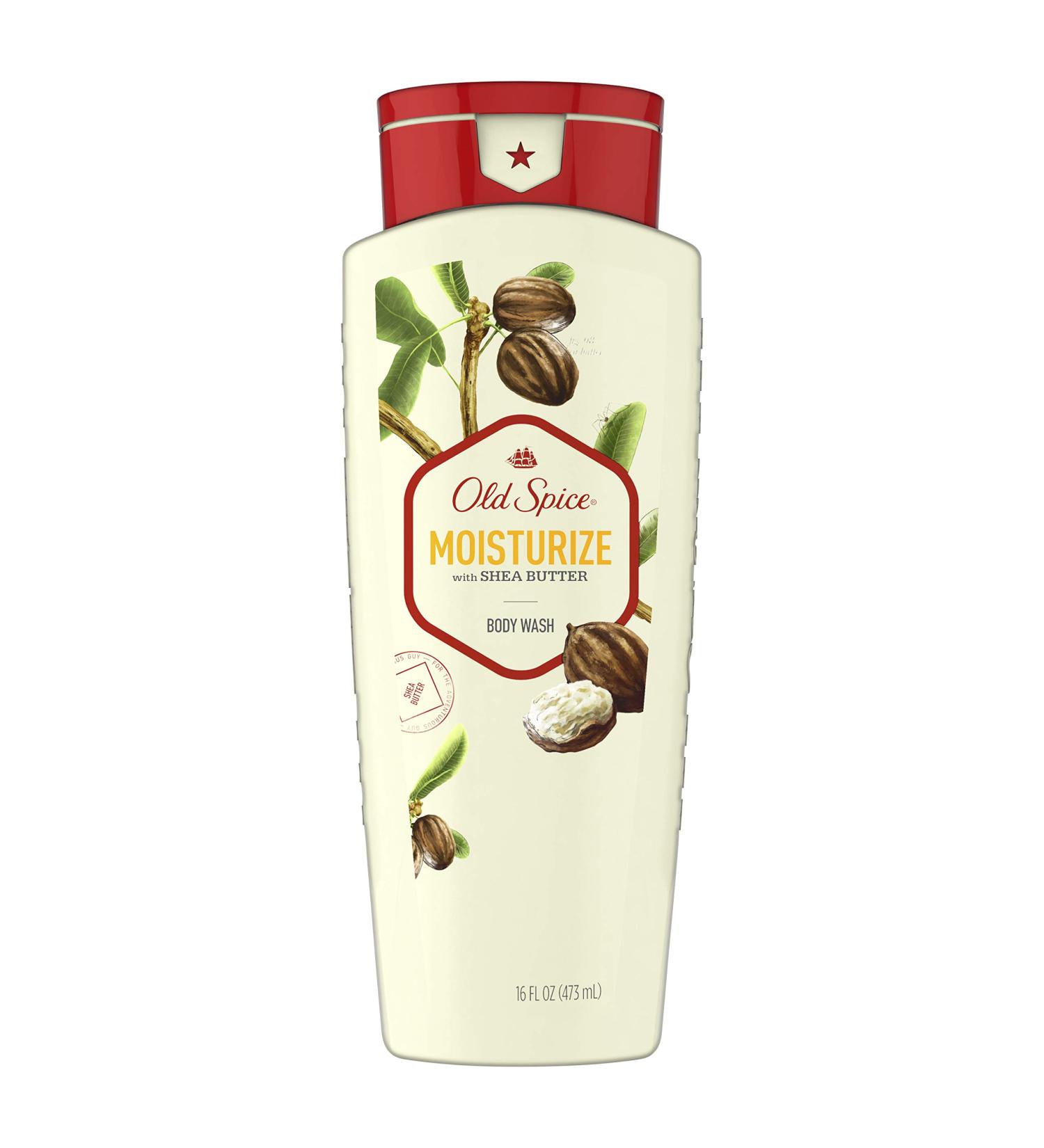 Old Spice Men's Body Wash with Shea Butter - 16 fl oz | Moisturizing Formula - Buy Online on SooperMarket.com