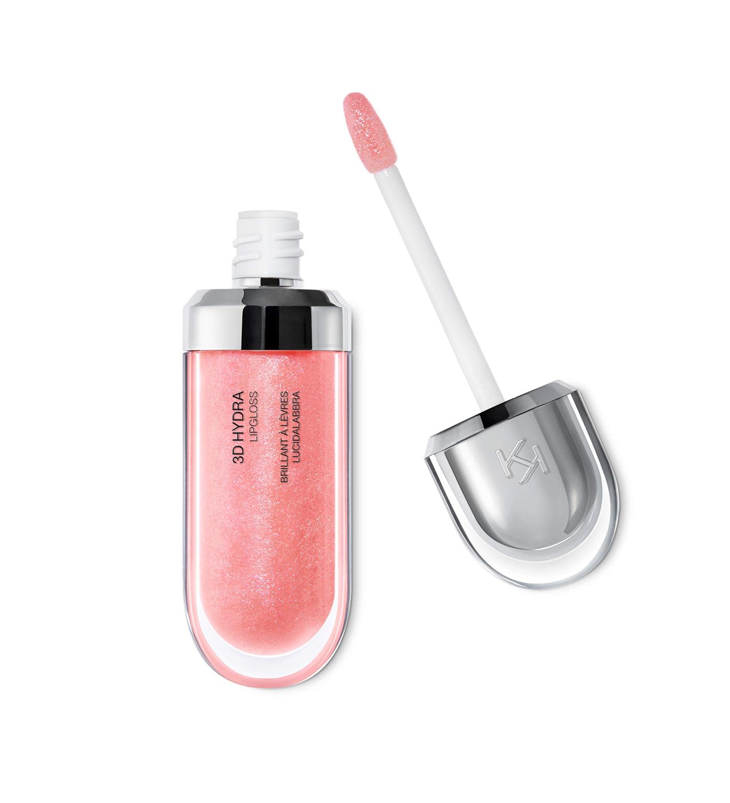 KIKO Milano 3D Hydra Lipgloss 04 | Softening lip gloss for a 3D look 04 Pearly Peach Rose 6.5 ml (Pack of 1) - Buy Online on SooperMarket.com