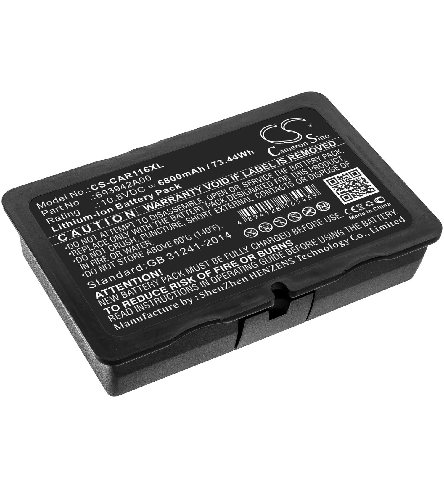 Buy DCH 6800mAh Battery Replacement for Chauvin Arnoux C.A 6117 & C.A 6116N - Fast International Shipping - Buy Online on SooperMarket.com
