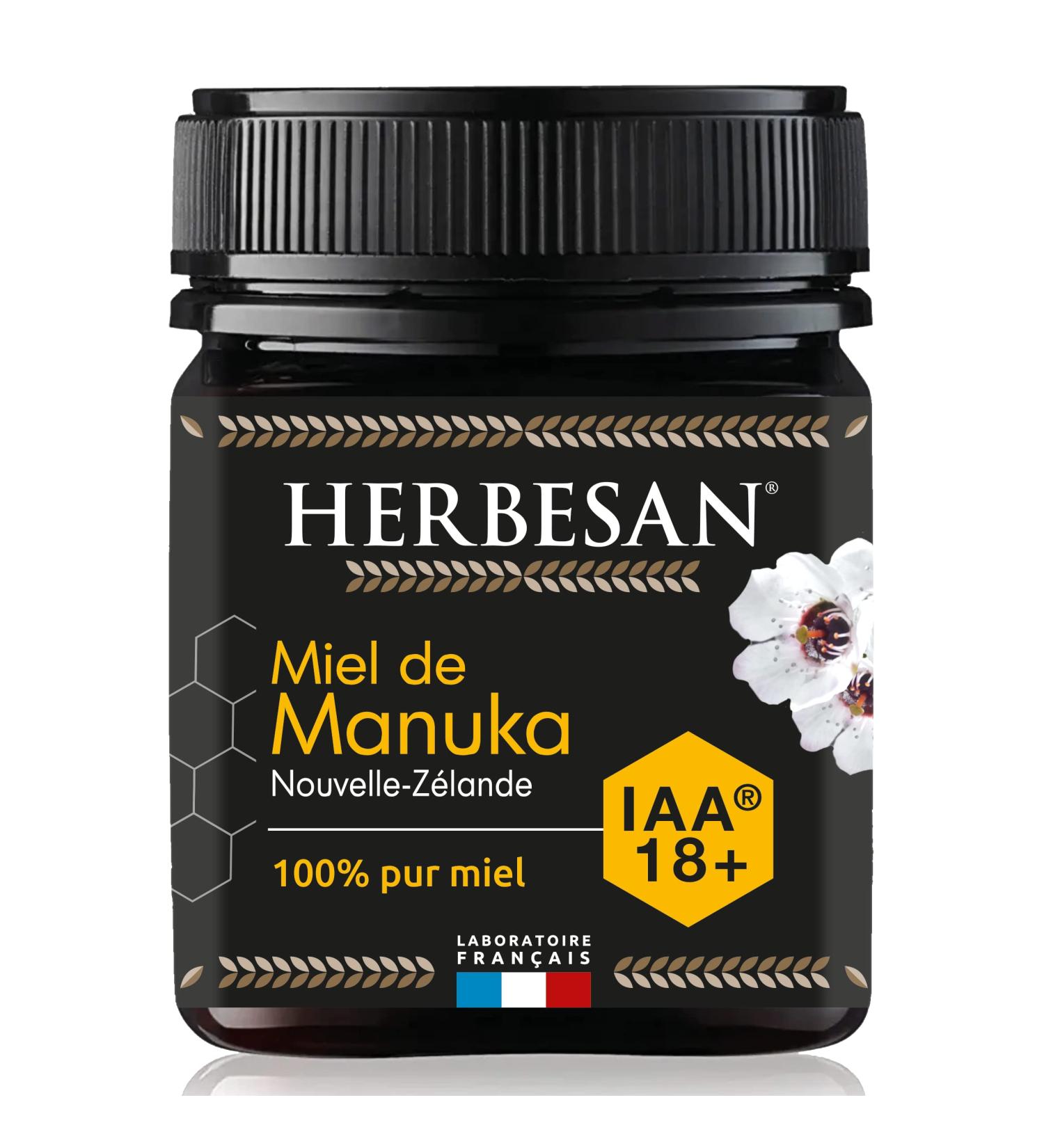 Herbesan Manuka Honey IAA 18+ 250g - Buy Online on SooperMarket.com