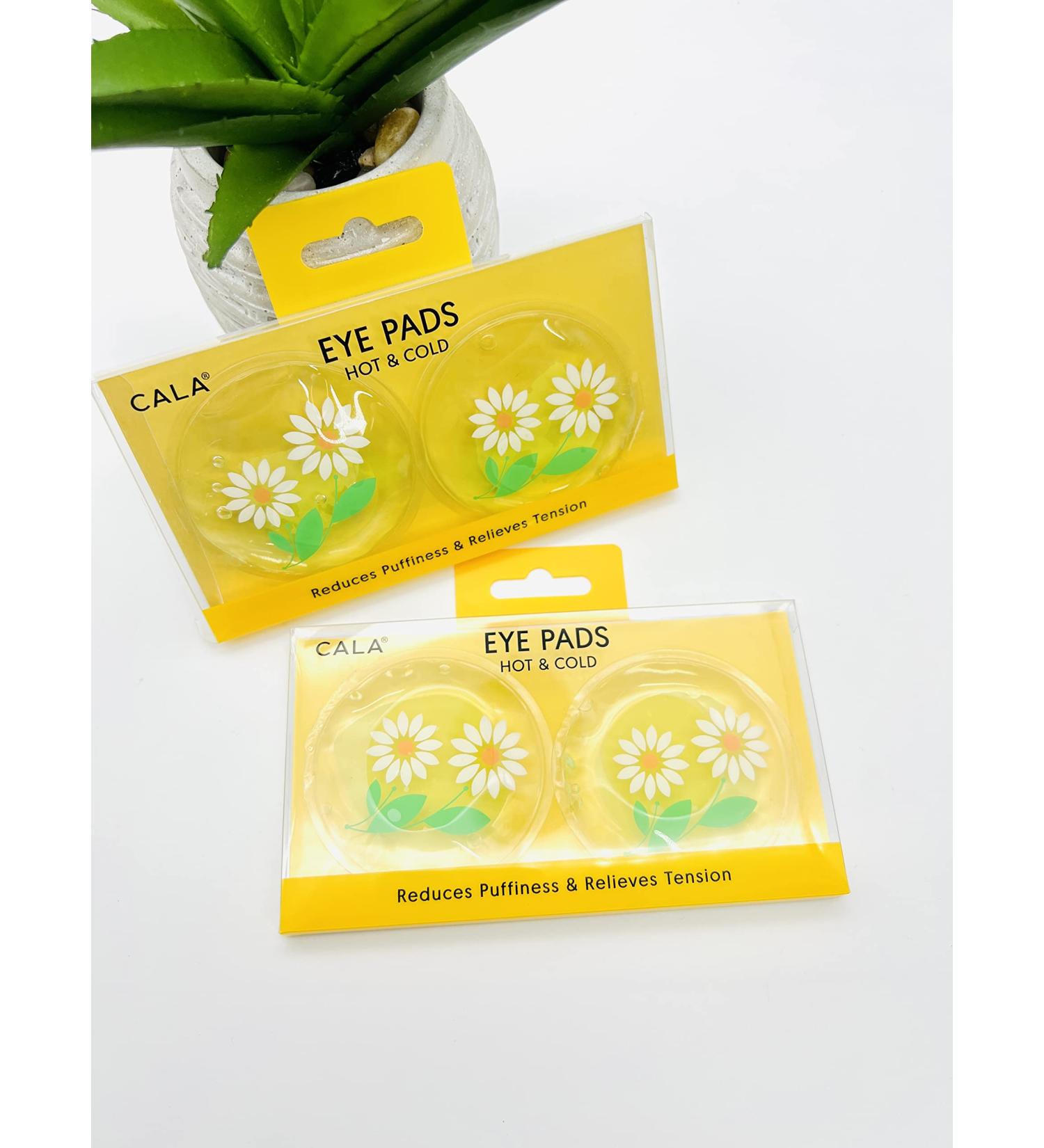Cala Eye Pads Hot & Cold (Yellow Flower) - Reduce Puffiness, Relieve Tension - Buy Online on SooperMarket.com