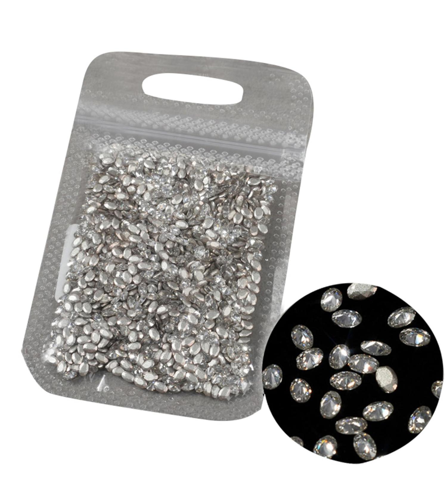 1440Pcs Flatback Rhinestones Nails Art For DIY Projects And Clothing Embellishments Crafts And Sewing Nails Art Decoration - Buy Online on SooperMarket.com