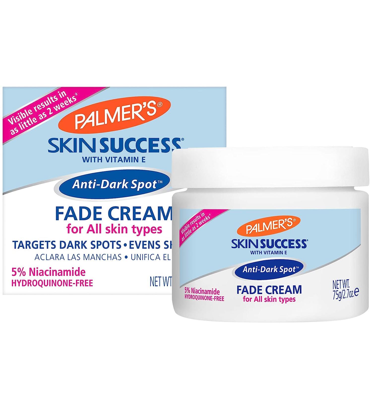 Palmer's Skin Success Anti-Dark Spot Fade Cream with Vitamin E & Niacinamide - Reduce Dark & Age Spots, 2.7 oz - Buy Online on SooperMarket.com