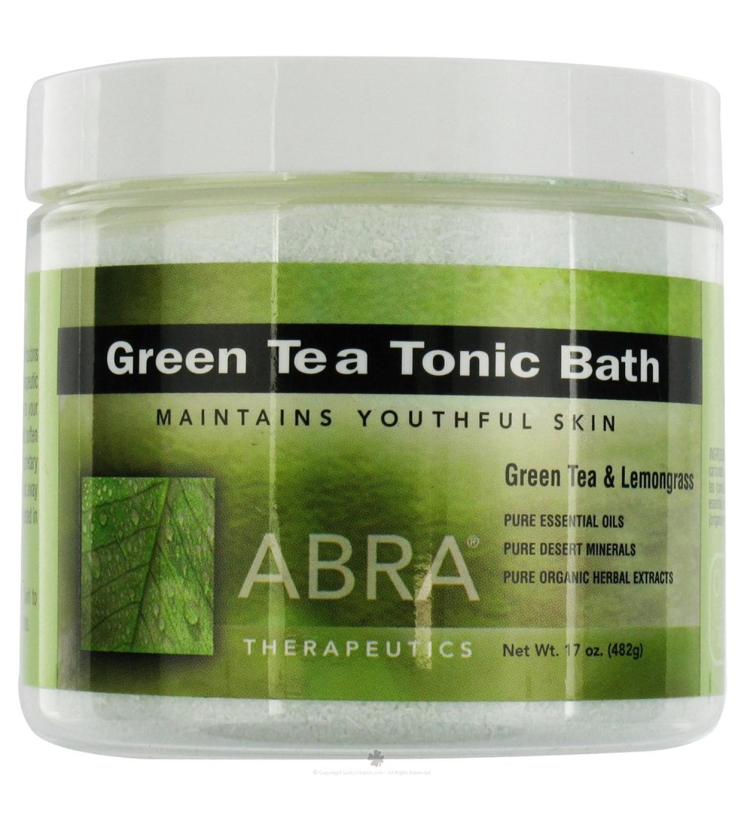 Abra Therapeutics Green Tea Tonic Bath - 17 oz