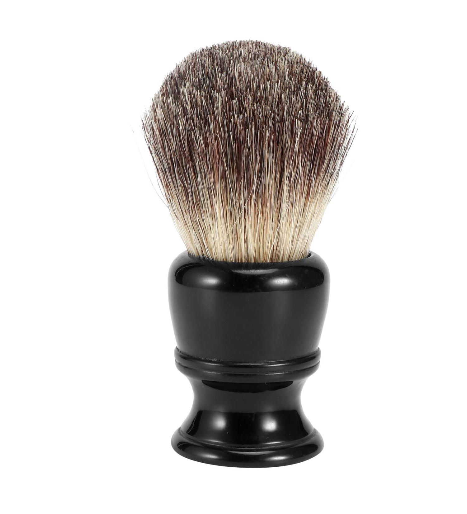 Plplaaoo Premium Shaving Brush - Resin-Based Razor Brush for Men | Ideal for Home & Salon Use - Buy Online on SooperMarket.com