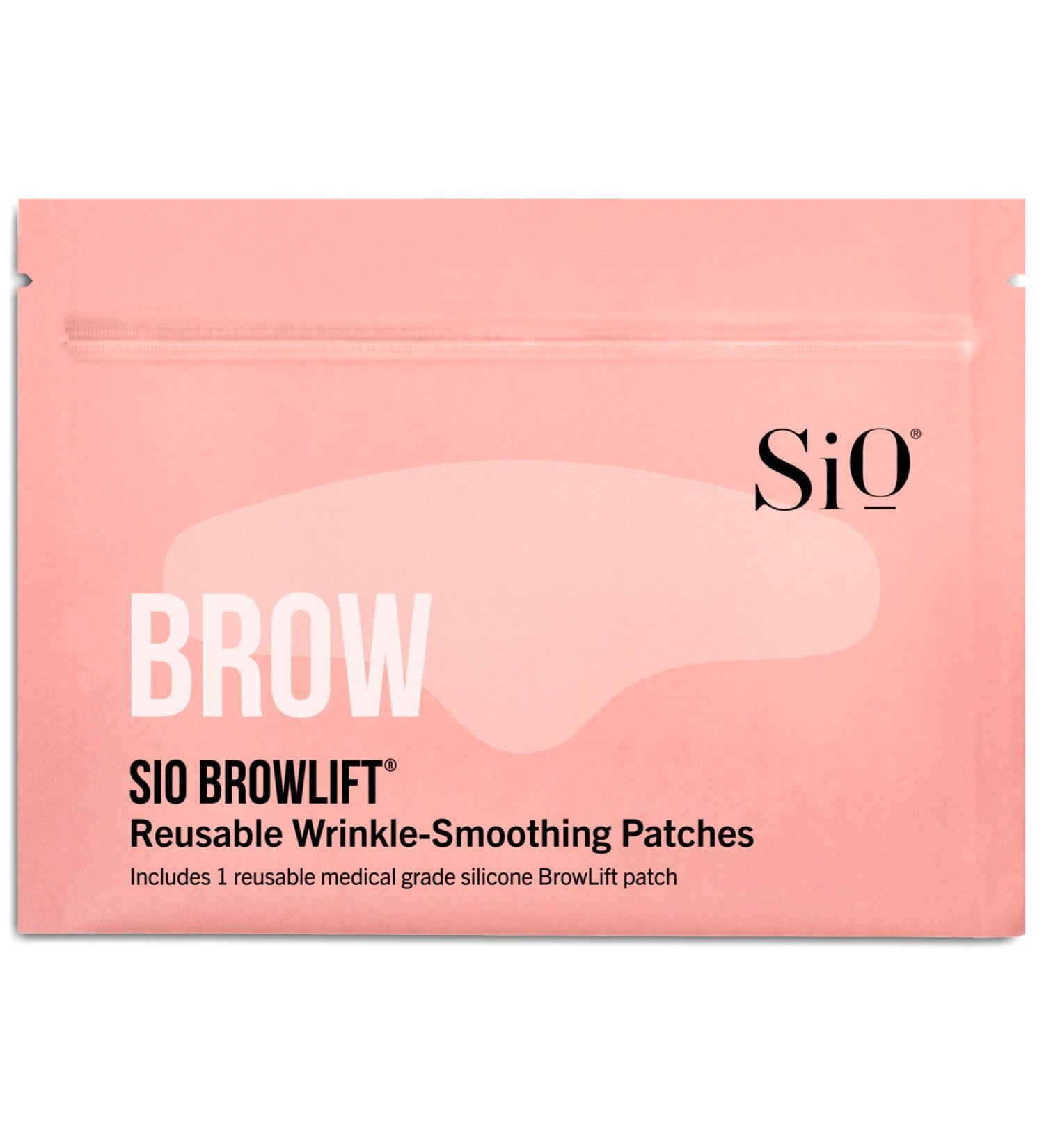 SiO Beauty BrowLift Anti-Wrinkle Forehead Patch - Reusable Silicone for Furrows & Expression Lines (Beige) - Buy Online on SooperMarket.com